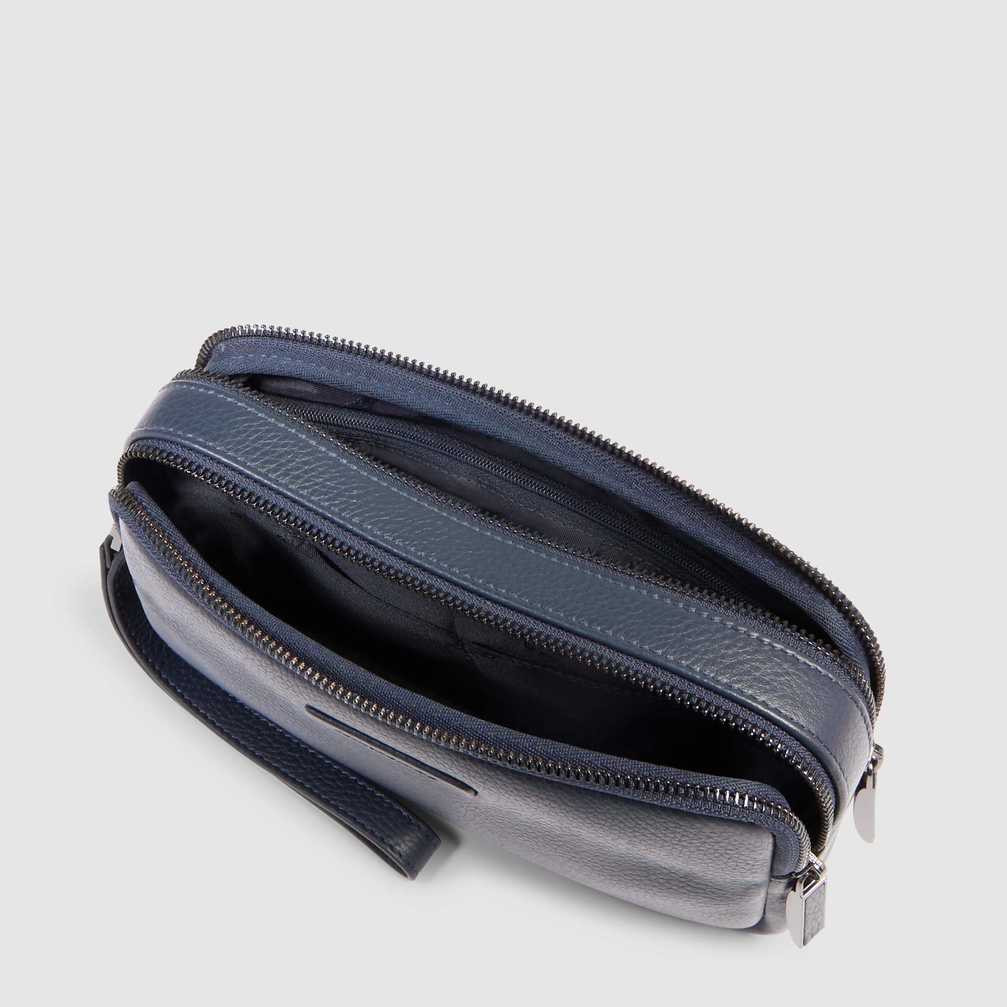 piquadro-modus-pochette-uomo-in-pelle-due-scomparti-21x13x5-cm image 4