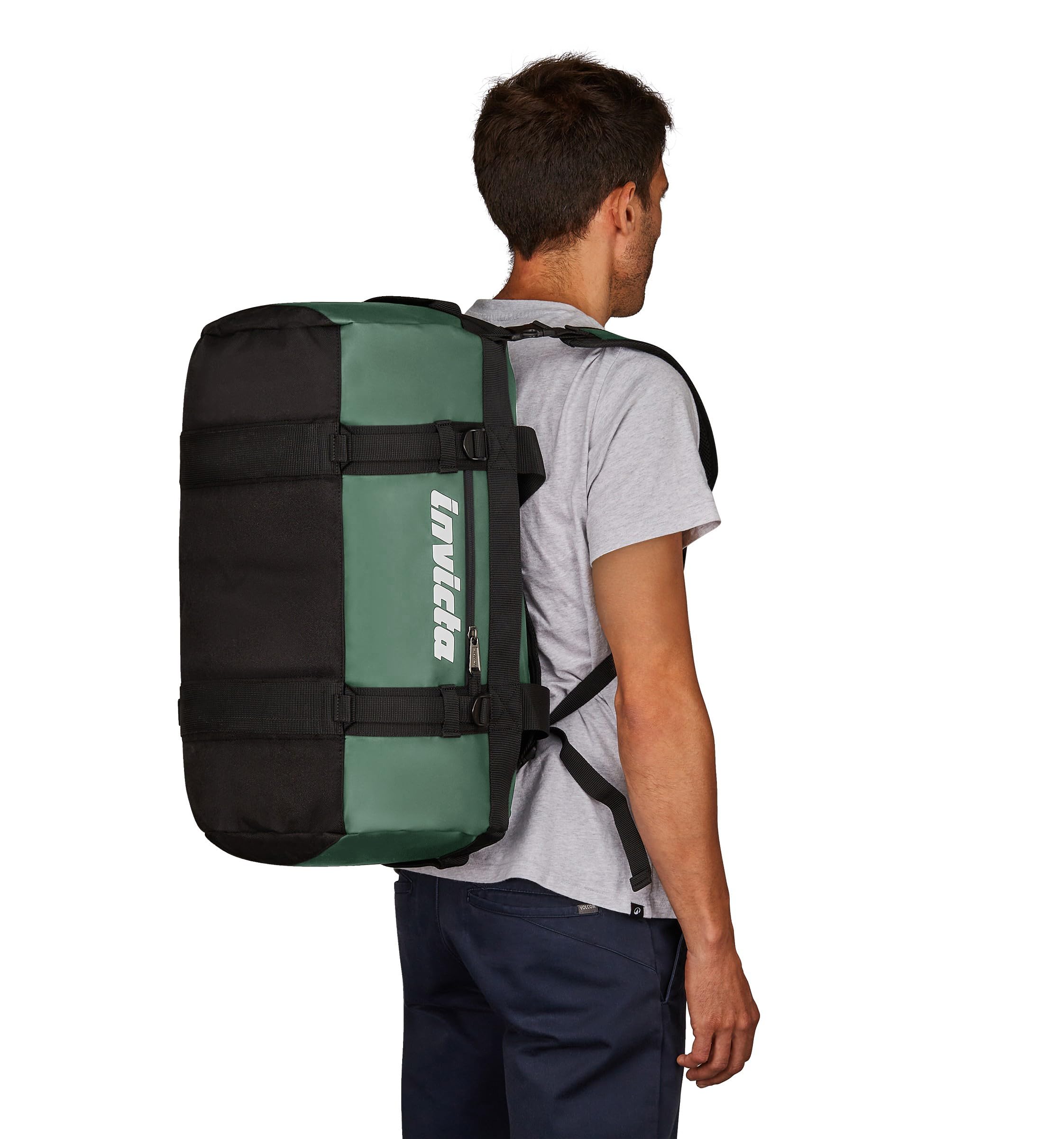 invicta-borsone-zaino-da-viaggio-50l-51x33x33-cm-spallacci-amovibili-trolley-str image 8