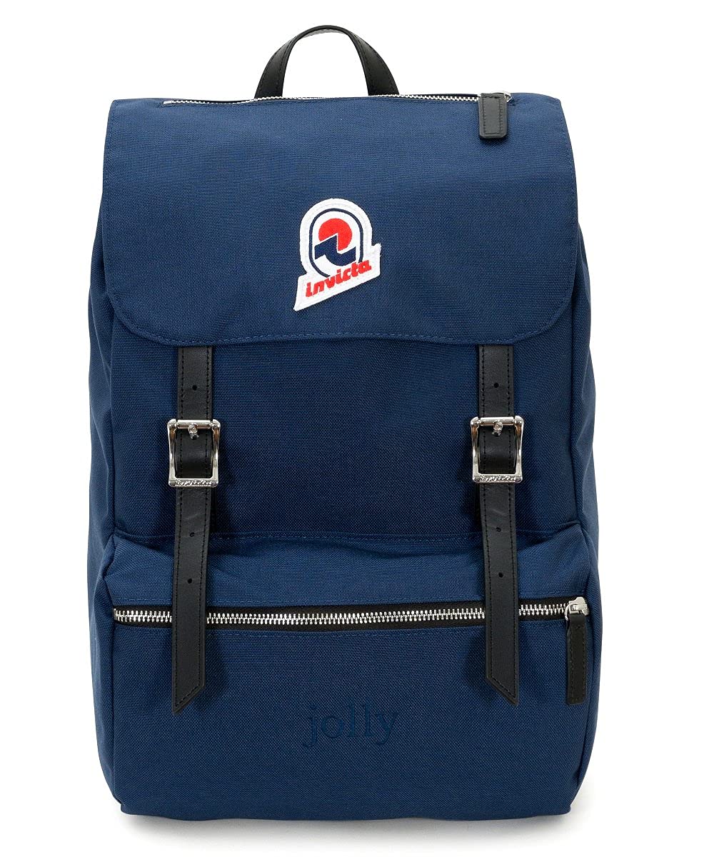 invicta-jolly-heritage-zaino-21-litri-con-tasca-porta-pc-dettagli-in-pelle-unise image 1