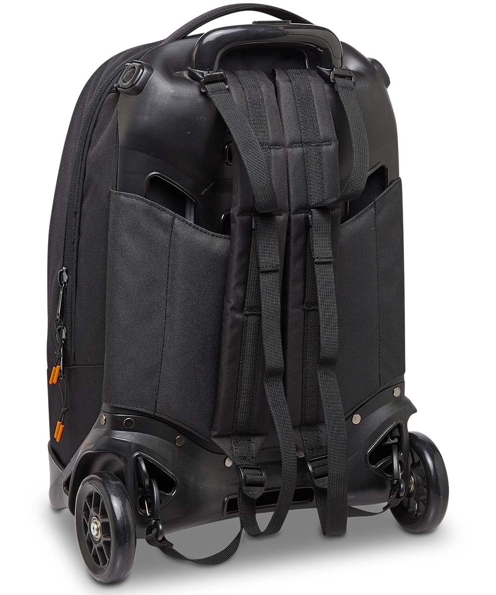 invicta-trolley-scuola-new-plug-triplo-uso-nero-con-carrello-sganciabile image 7