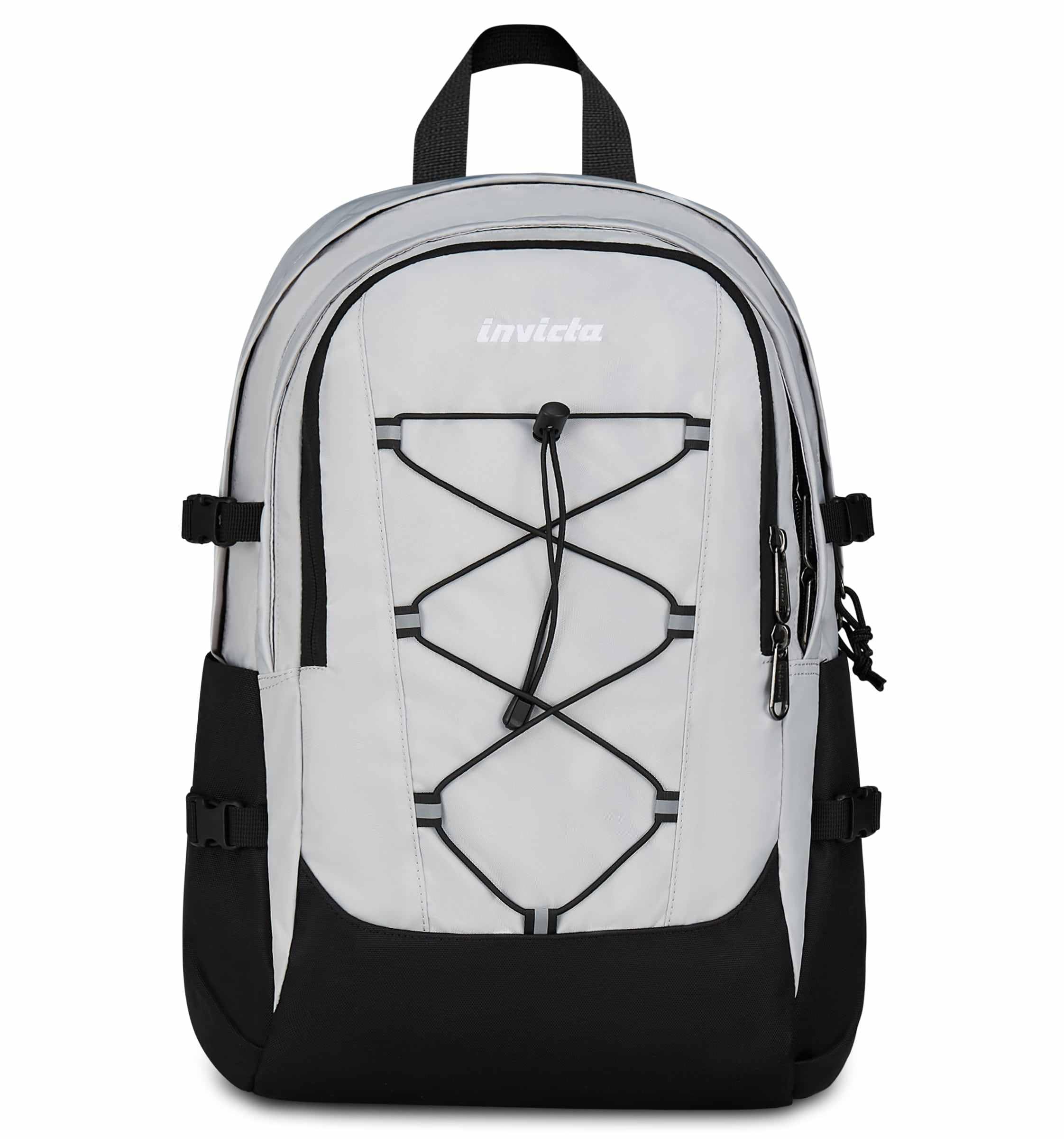 invicta-zaino-scuola-invict-act-plus-grigio-29l image 1