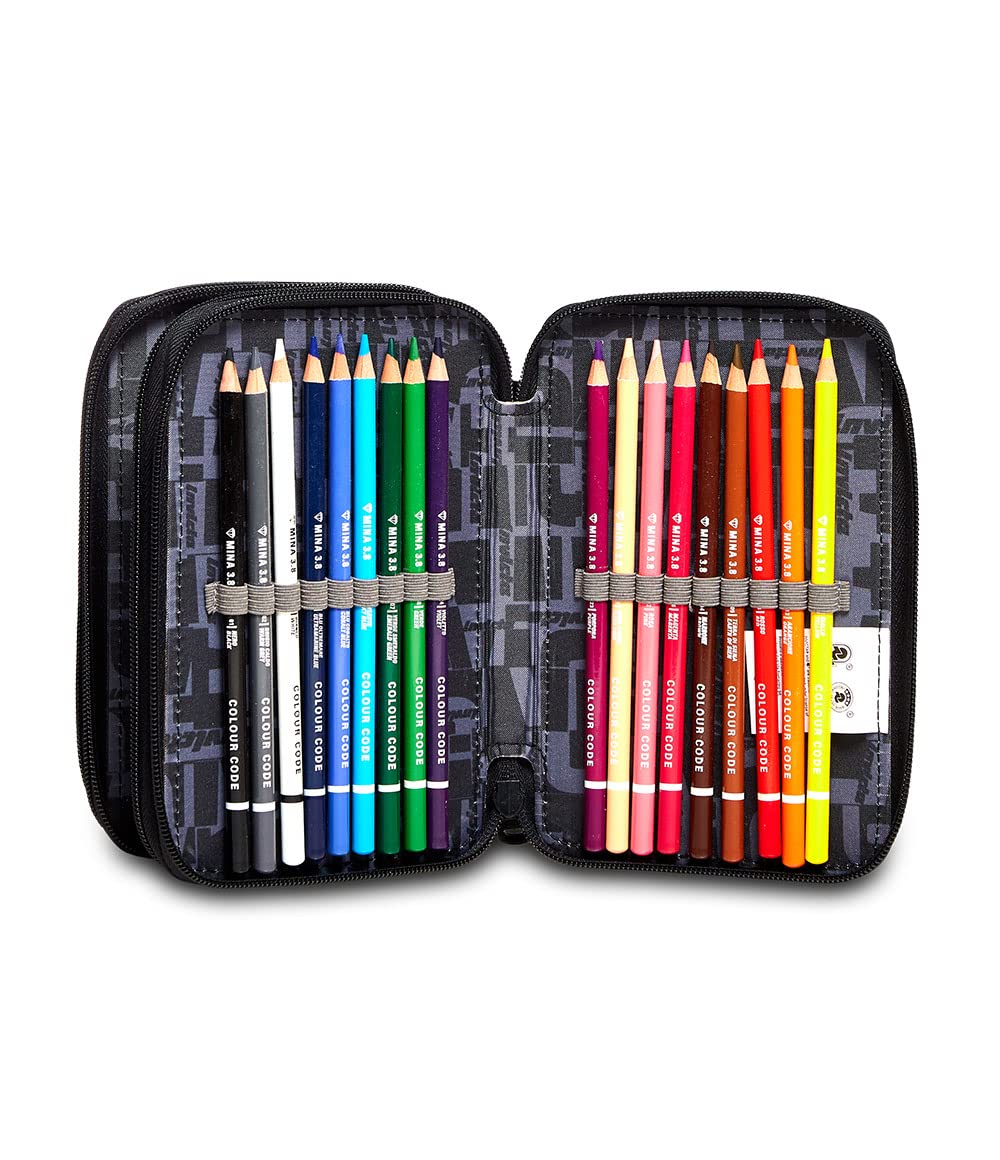 invicta-astuccio-scuola-3-zip-con-accessori-completi image 4