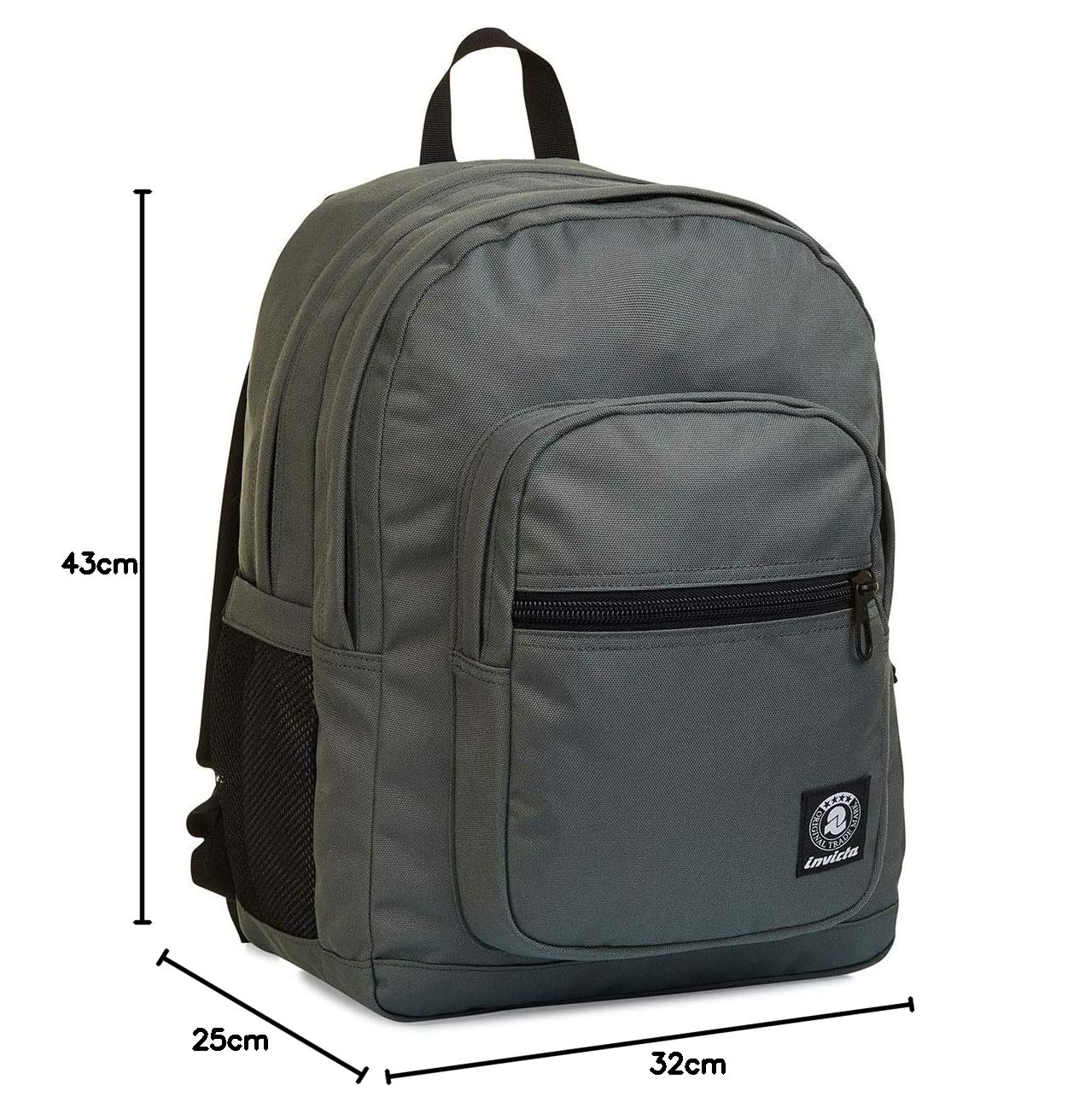 invicta-jelek-plain-zaino-scuola-e-tempo-libero-38l-con-vano-pc image 7