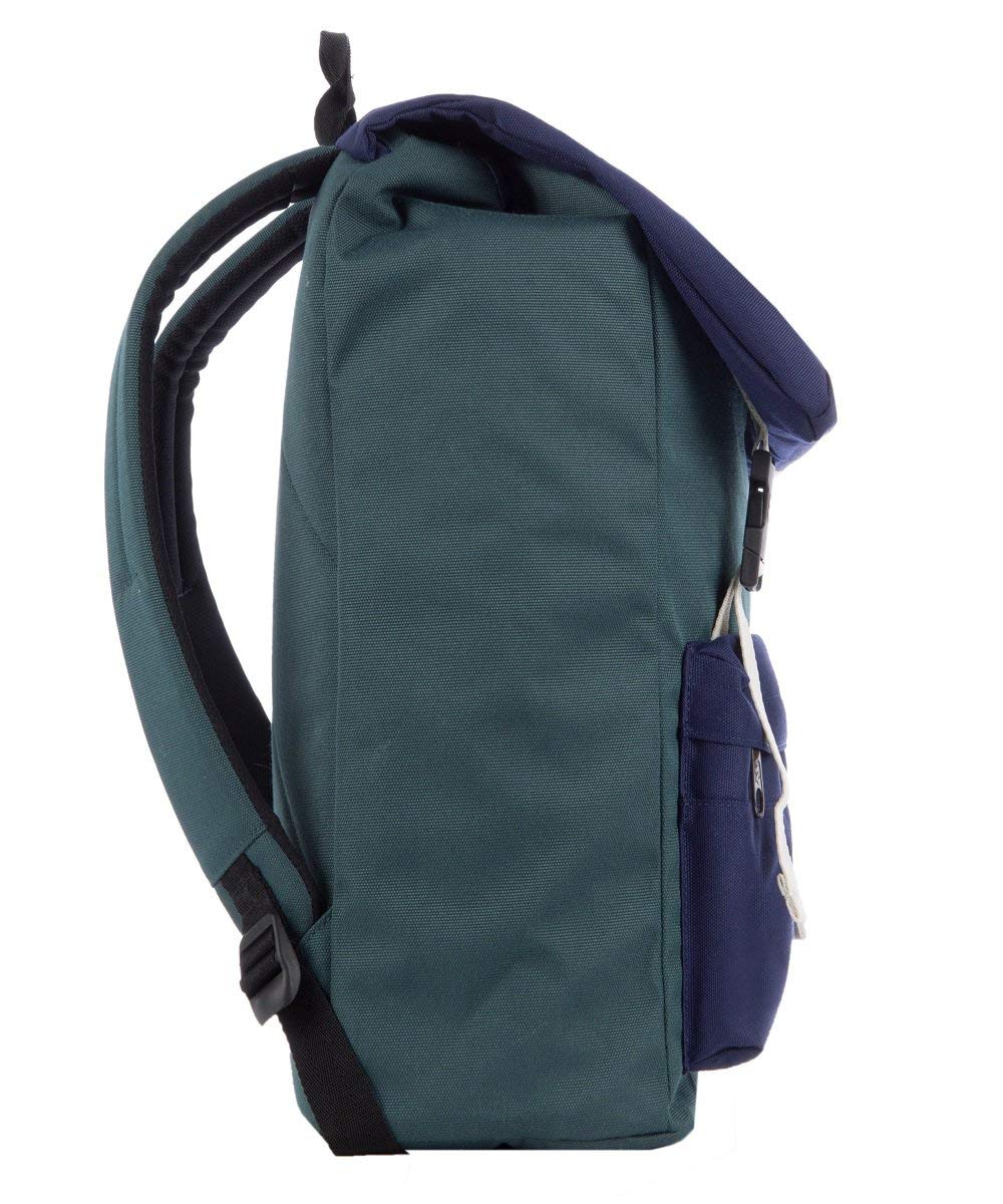 invicta-zaino-shot-pack-americano-28-litri-verde-blu-con-vano-laptop image 5