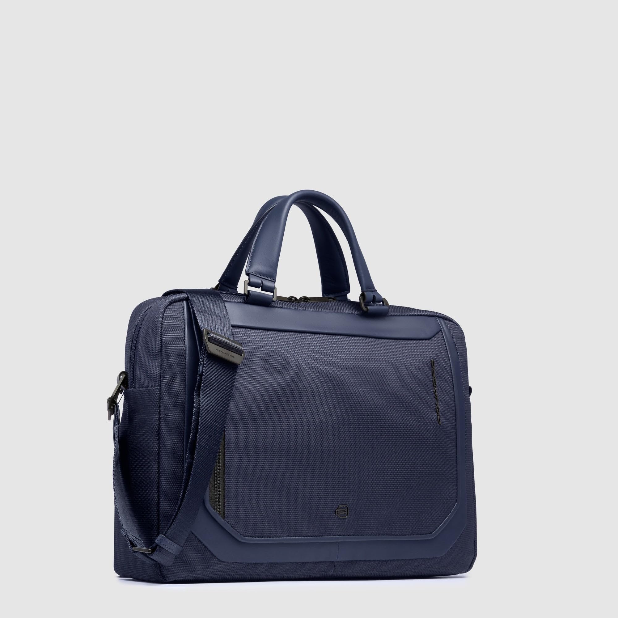 piquadro-borsa-da-lavoro-uomo-per-pc-15-6-in-pelle-e-tessuto-riciclato-con-prote image 2