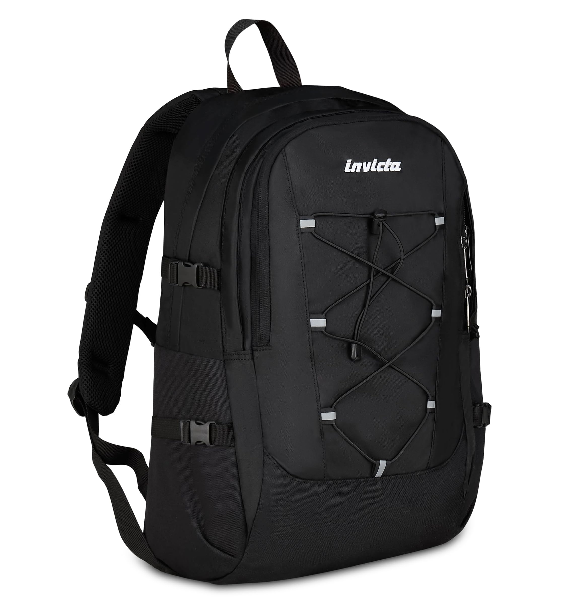 invicta-zaino-scuola-invict-act-plus-nero-29-litri-doppio-scomparto-con-tasca-pc image 3
