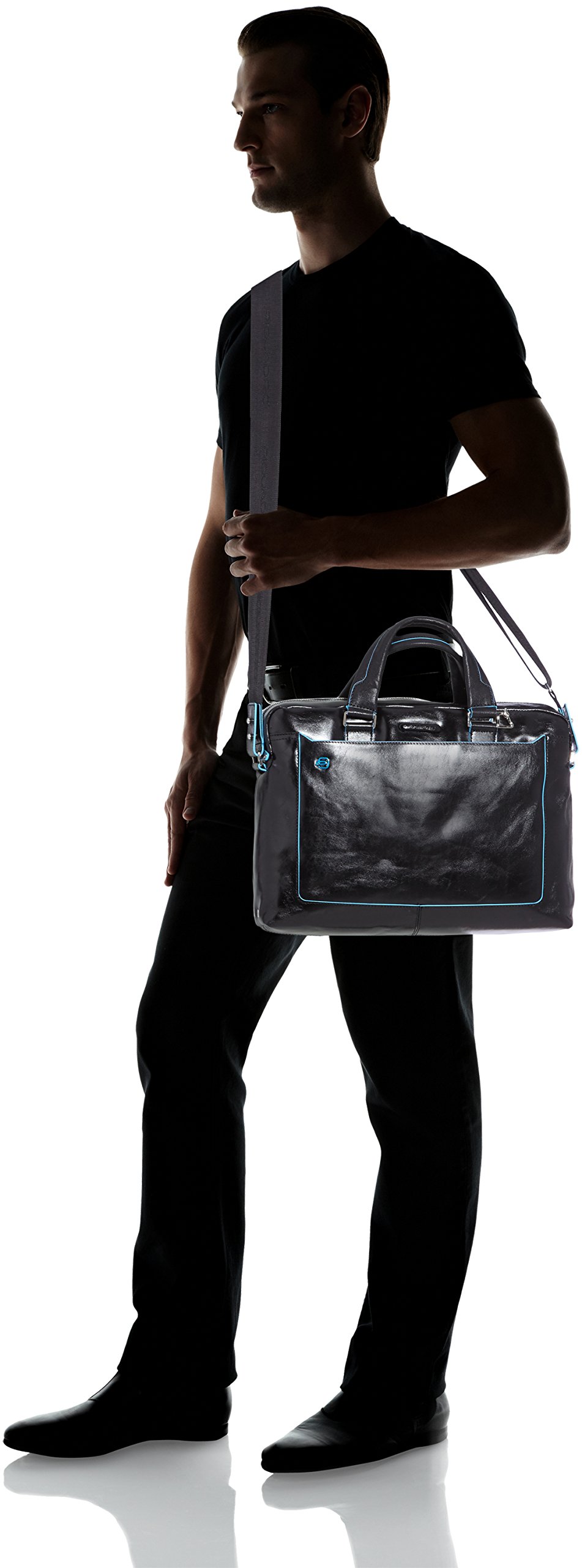piquadro-cartellina-blue-square-38-cm-in-pelle-porta-pc-15-nero image 4