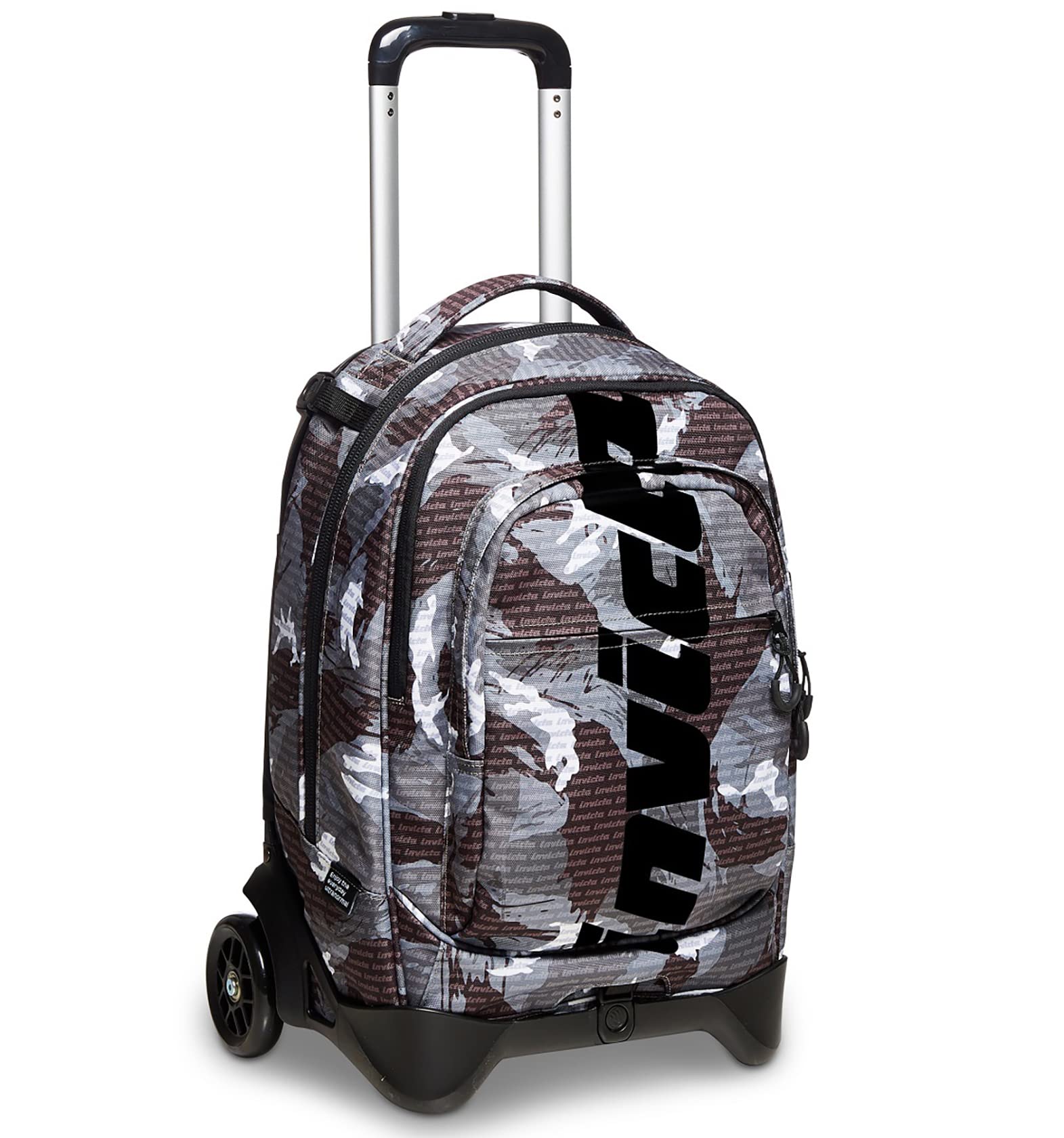 invicta-new-plug-fantasy-trolley-scuola-sganciabile-3-in-1-bianco-nero image 3