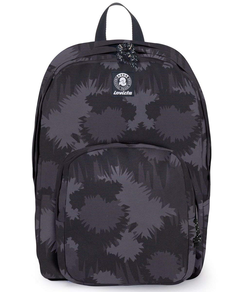 invicta-zaino-format-38-litri-grigio-fantasia-con-vano-laptop image 1