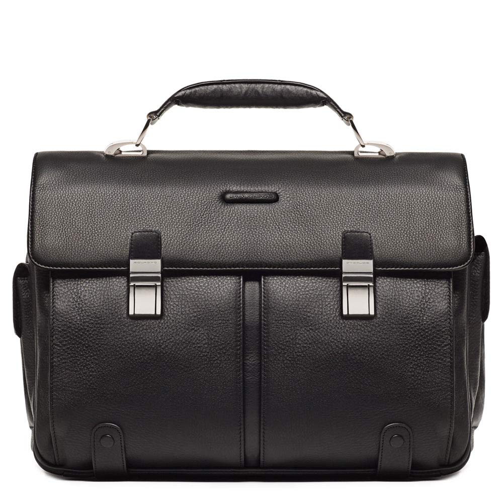 piquadro-cartella-da-lavoro-porta-pc-15-6-in-pelle-elegante-e-professionale image 1