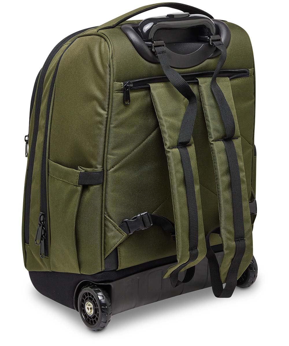 invicta-trolley-scuola-bump-active-verde-2-in-1-con-spallacci-zaino-doppio-scomp image 7