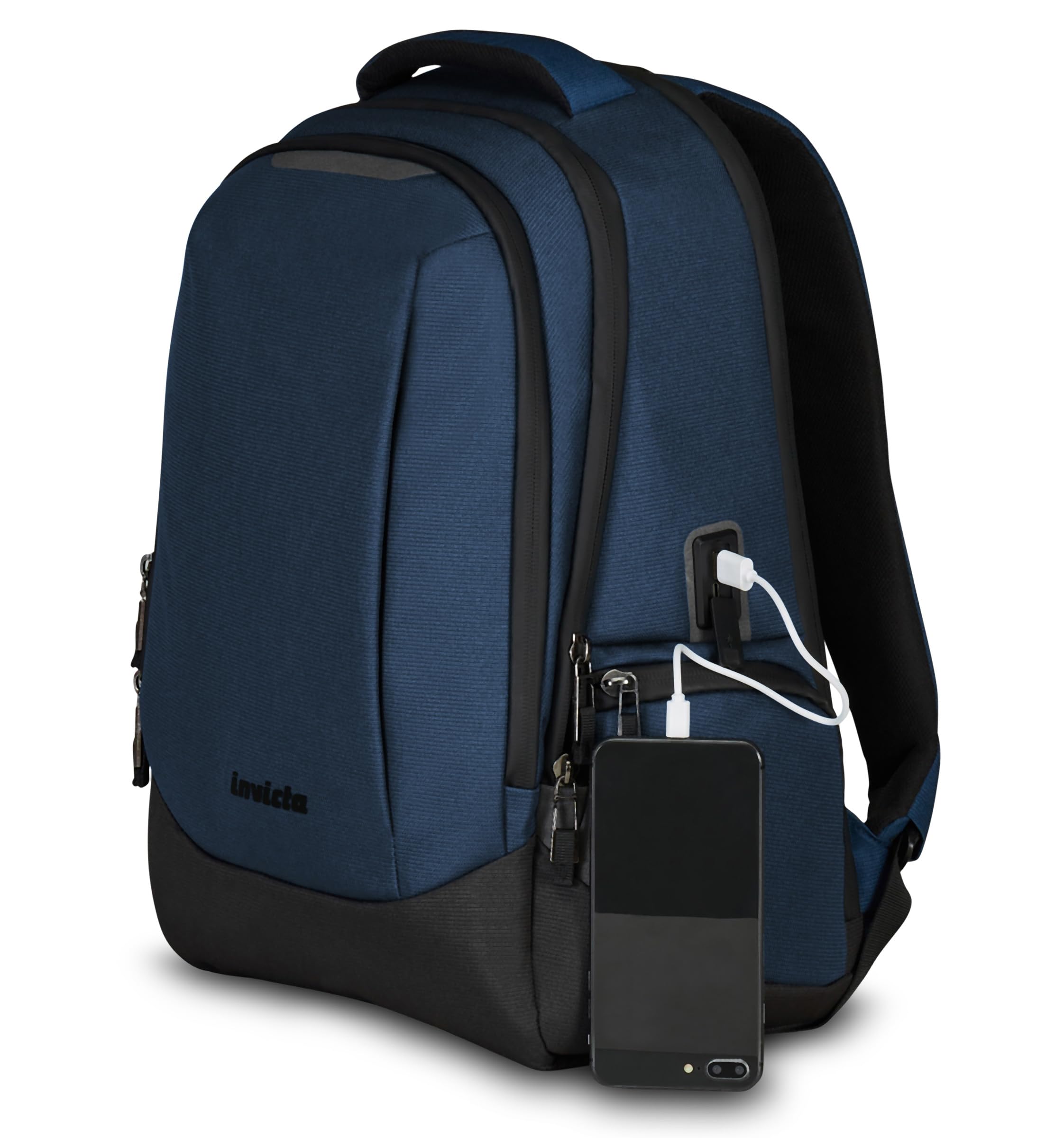 invicta-zaino-mate-m-doppio-scomparto-nero image 5