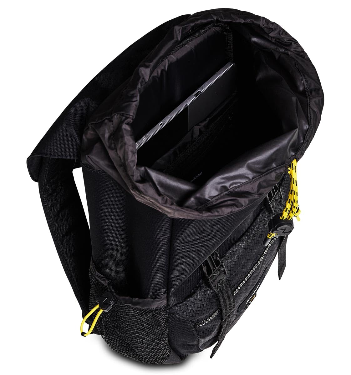 invicta-zaino-jolly-x-cordura-nero-compatto-con-tasca-pc-e-porta-borraccia-scuol image 6