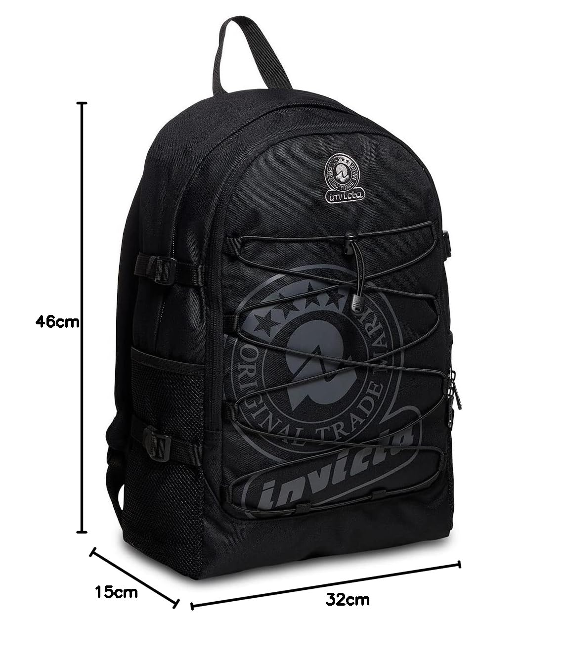 invicta-zaino-active-mono-scomparto-nero-26-lt-con-tasca-porta-pc image 7