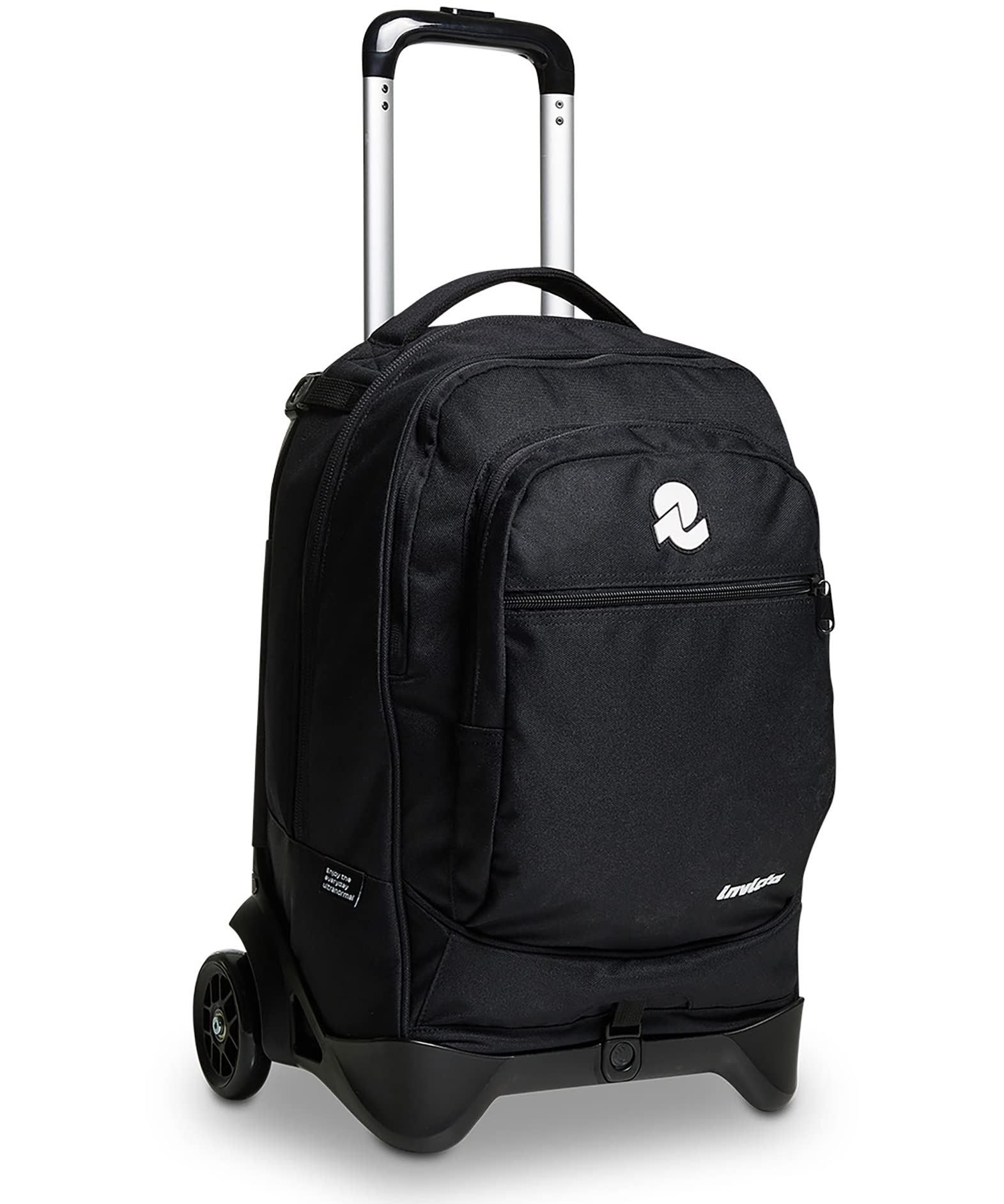 invicta-plug-trolley-scuola-sganciabile-3-in-1-nero-37l-con-organizer-e-tessuto- image 3
