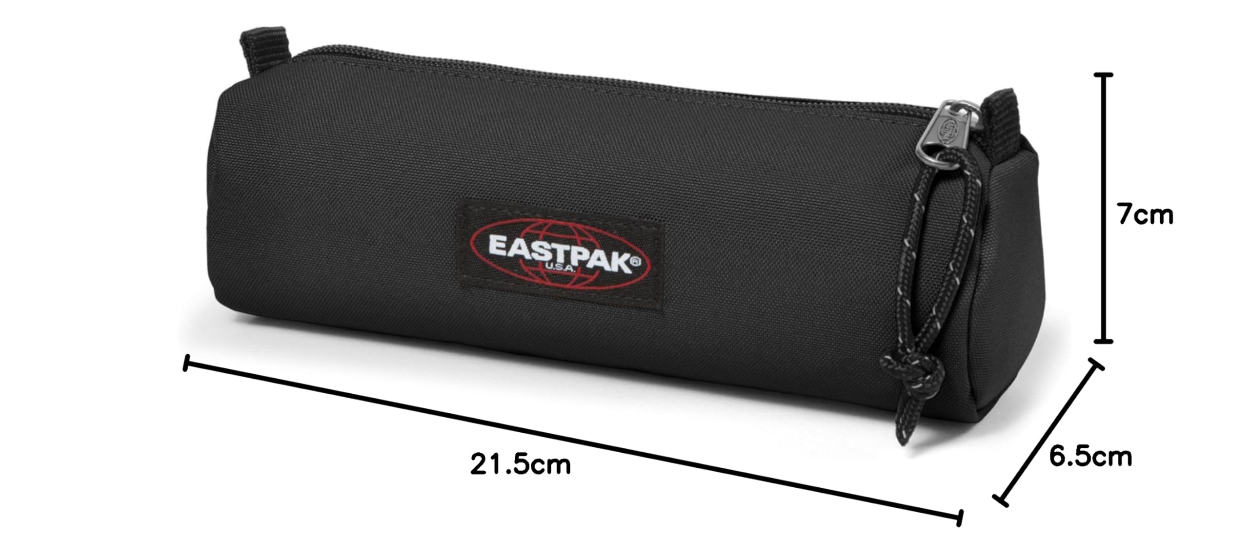 eastpak-round-astuccio-con-zip-nero-poliammide-21-5-cm image 5