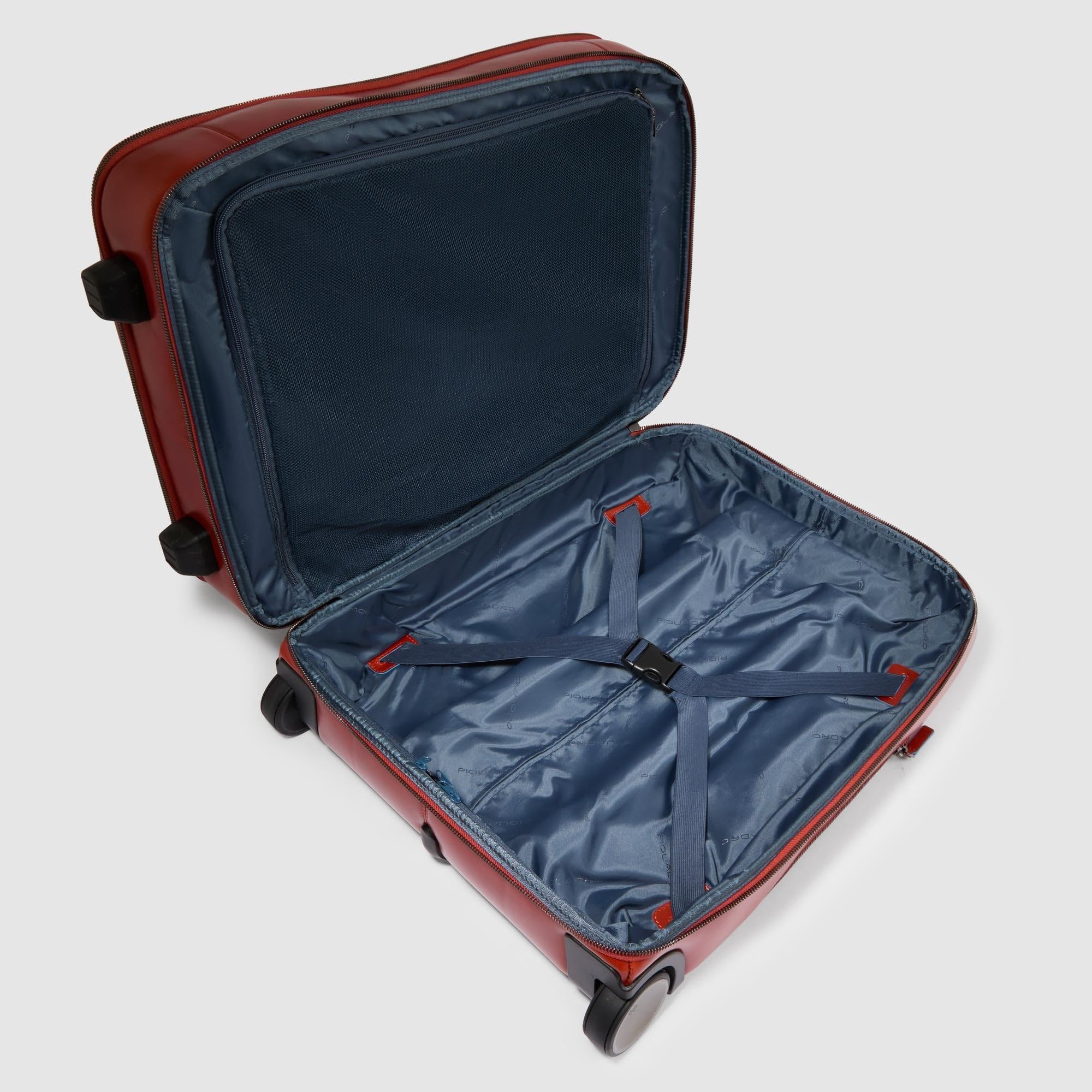 piquadro-trolley-cabina-porta-abiti-blue-square-in-pelle-unisex-colore-rame image 6