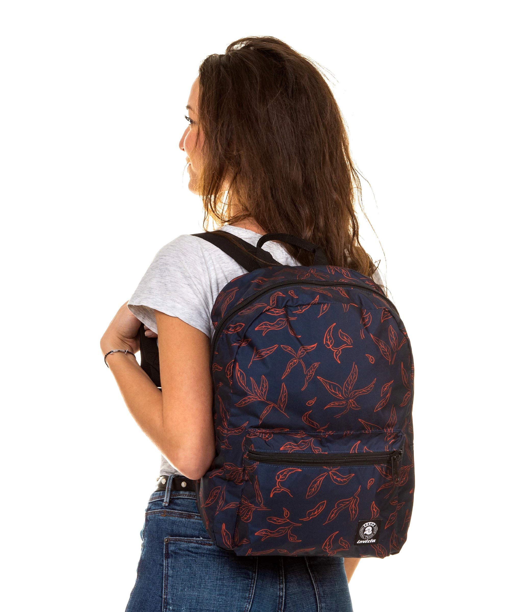 invicta-packable-zaino-pieghevole-fantasia-blu-20-litri image 6