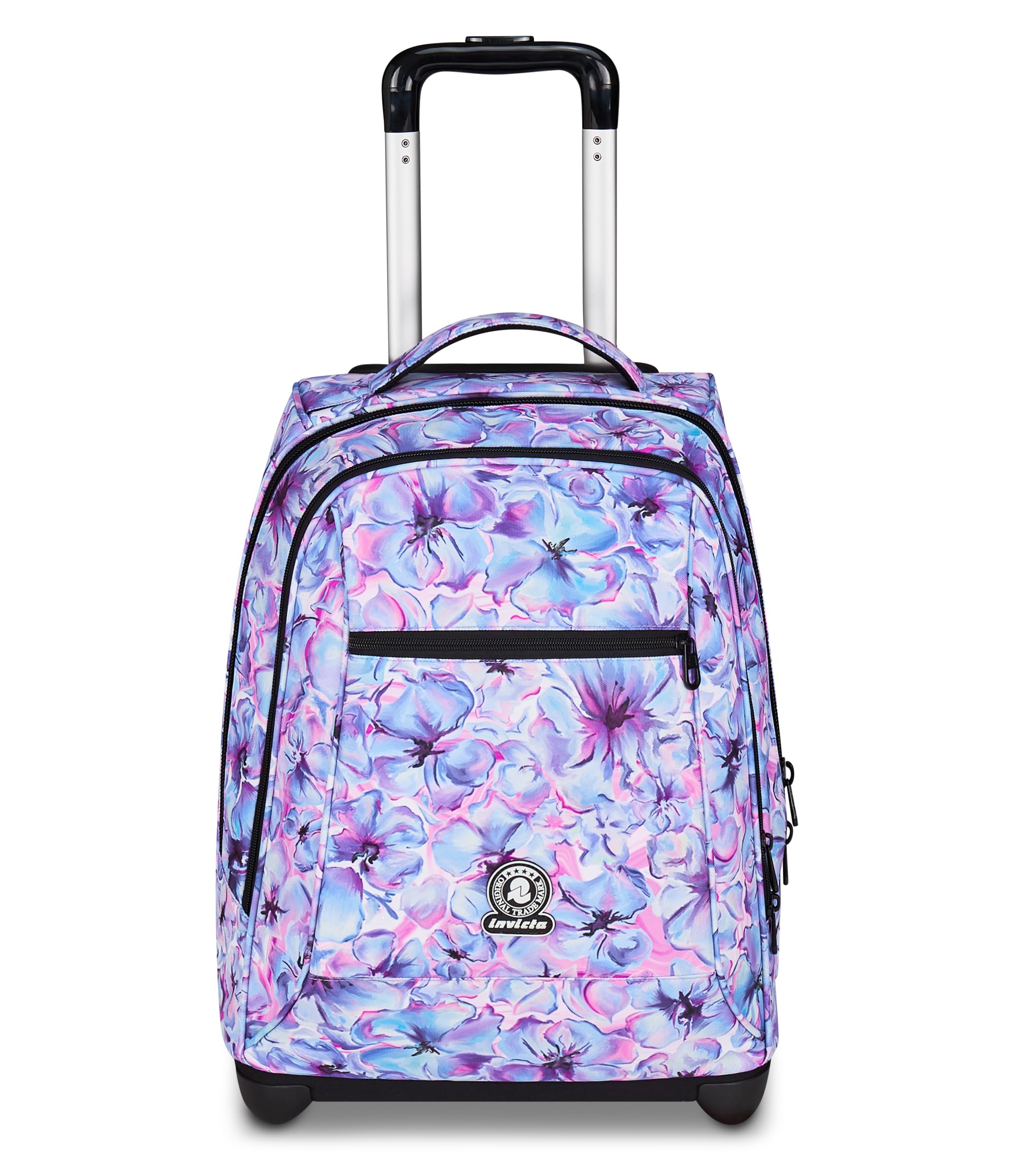 invicta-trolley-scuola-fisso-new-benin-fantasy-lilla-2-in-1-trolley-zaino-36-l-u image 2