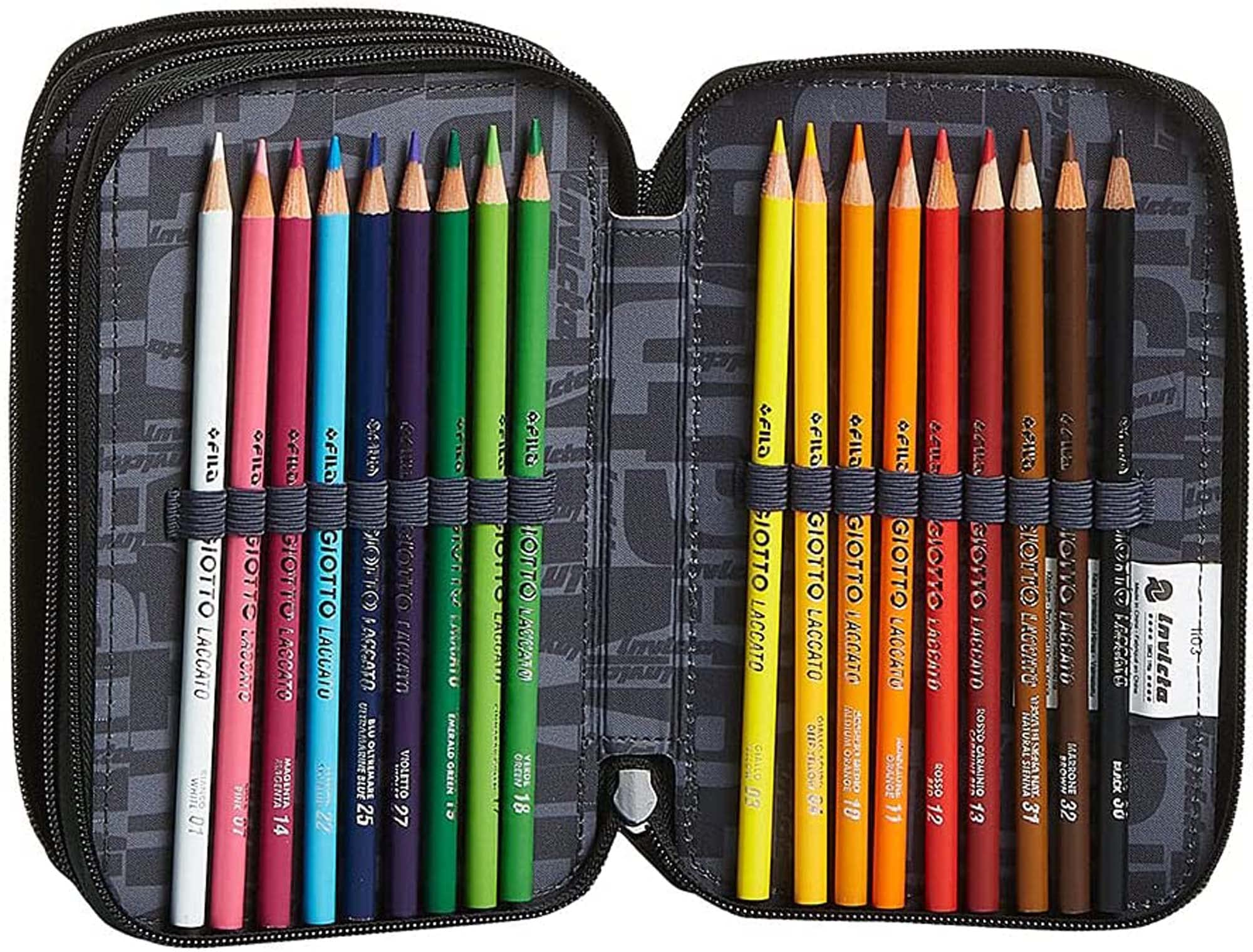 invicta-astuccio-3-scomparti-camo-squared-blu-completo-di-cancelleria-per-scuola image 4