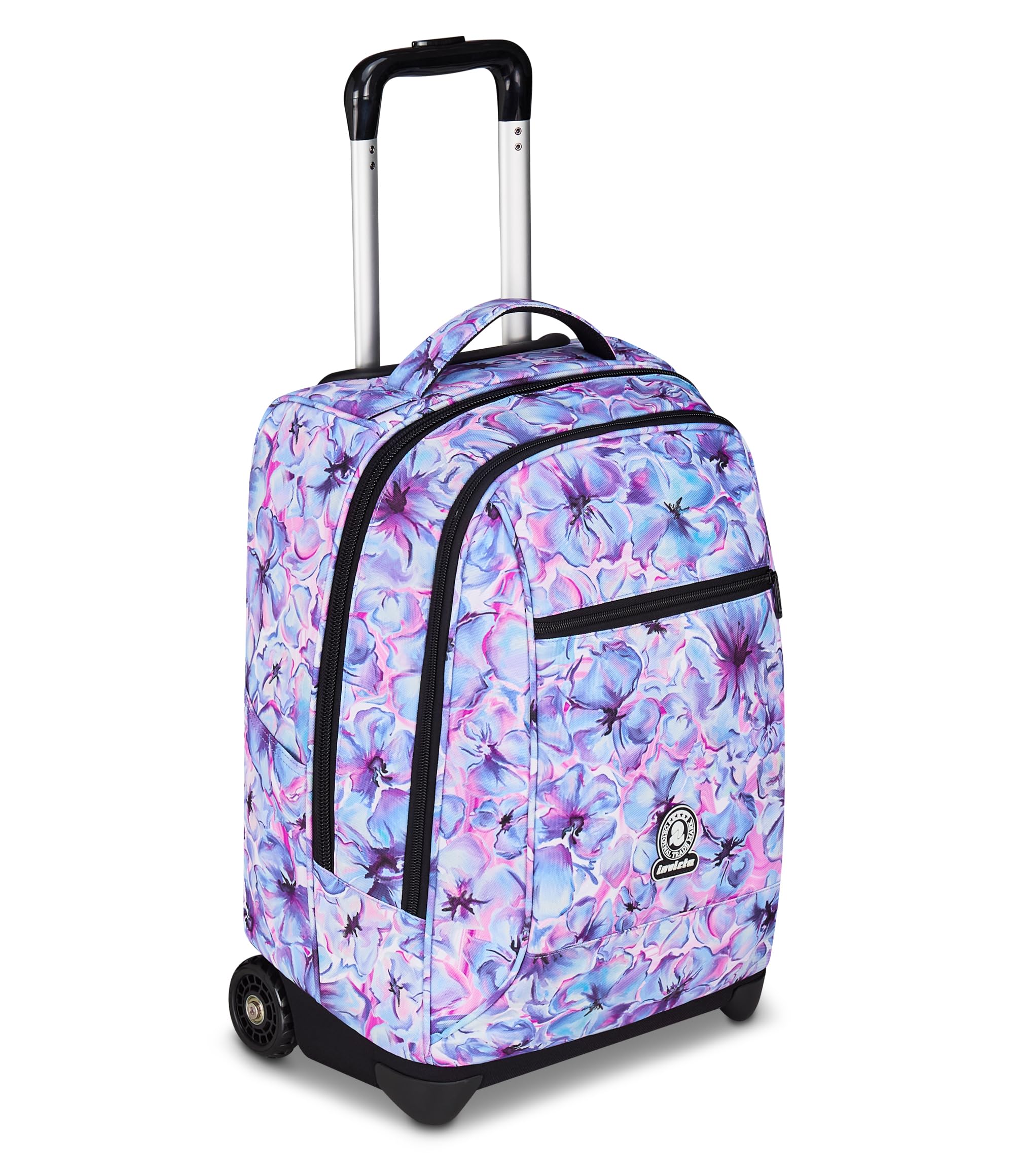 invicta-trolley-scuola-fisso-new-benin-fantasy-lilla-2-in-1-trolley-zaino-36-l-u image 1