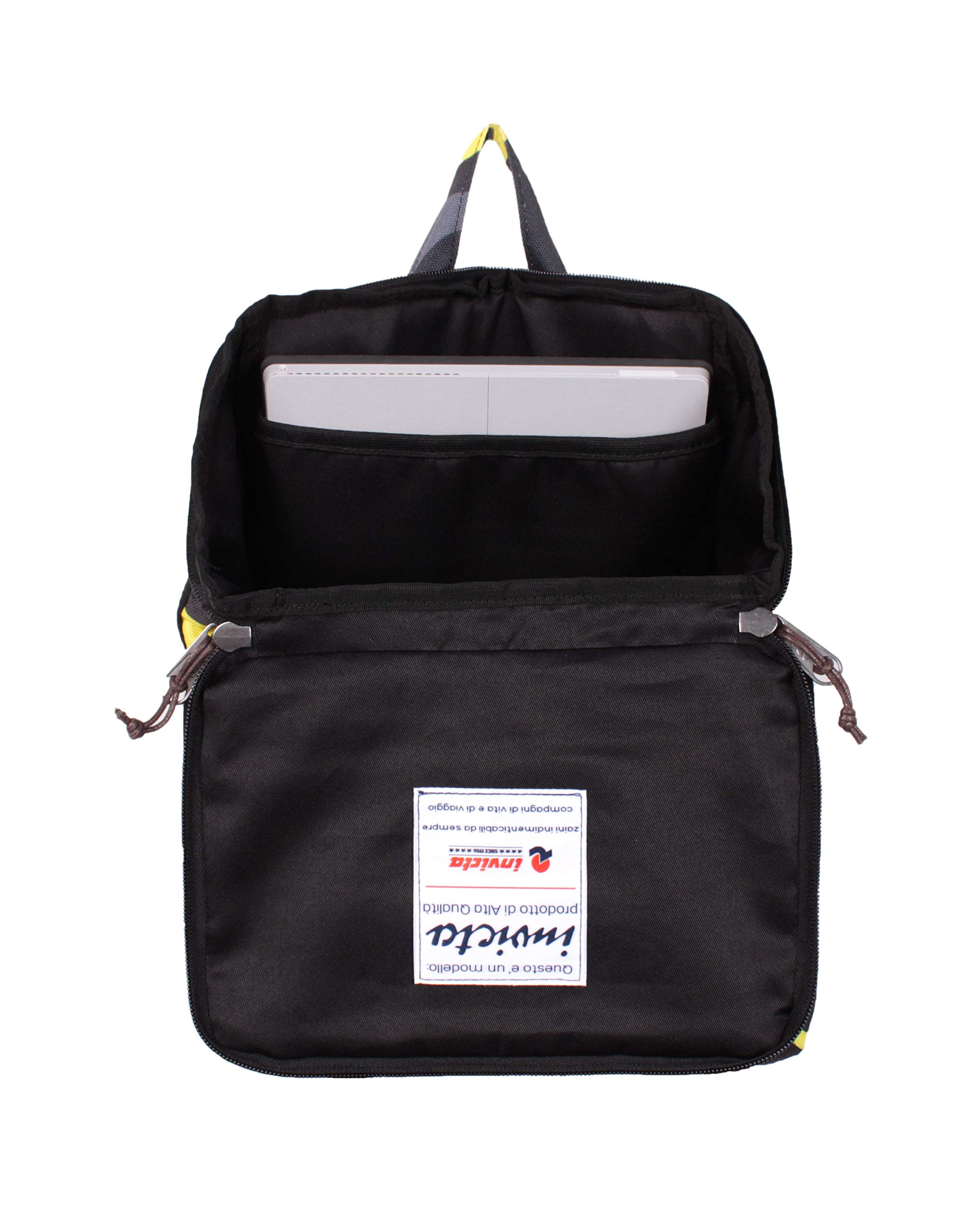 invicta-utility-pack-zaino-20l-con-porta-pc-11-camouflage-giallo-per-tempo-liber image 2
