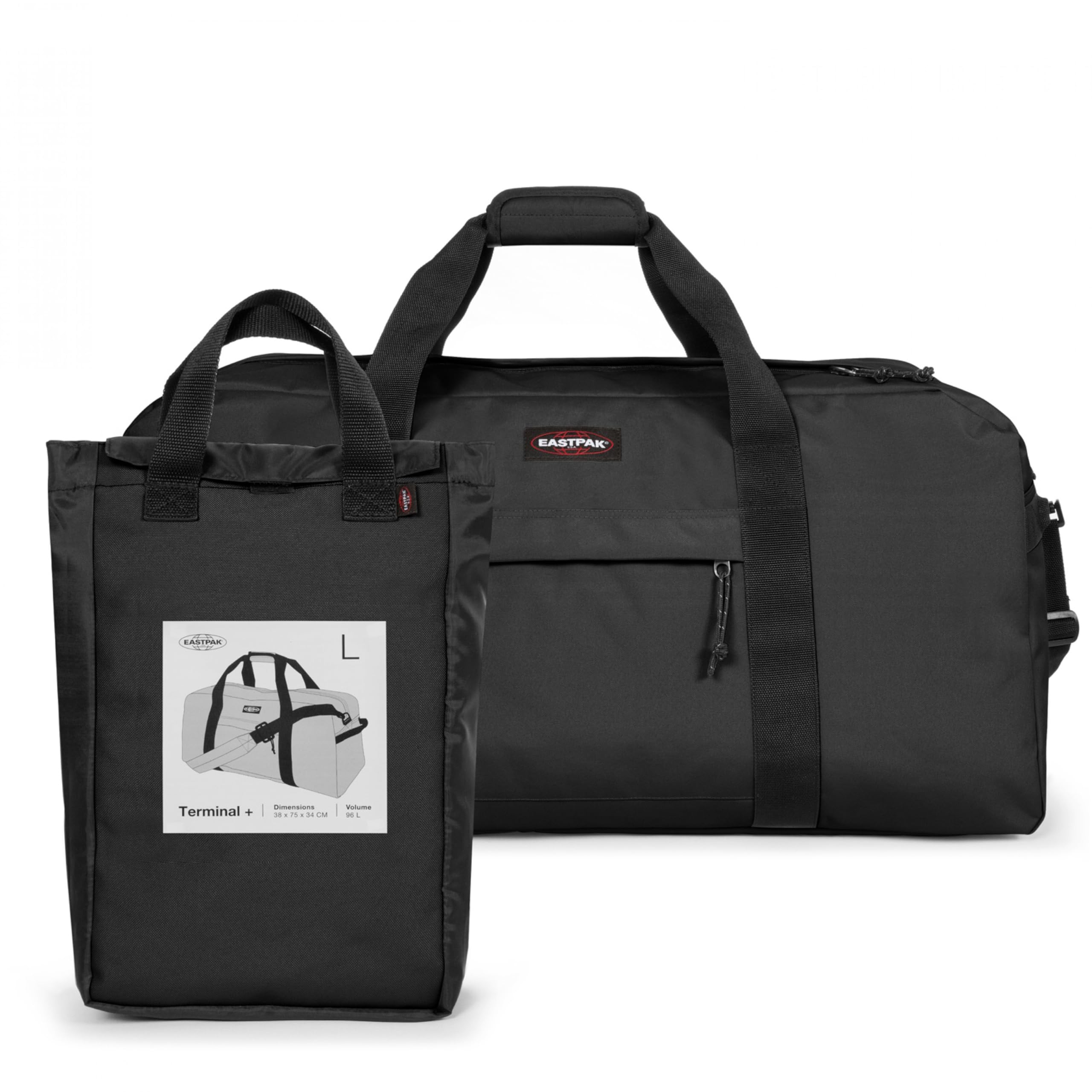eastpak-terminal-borsone-96l-black-nero-spazioso-e-leggero image 5