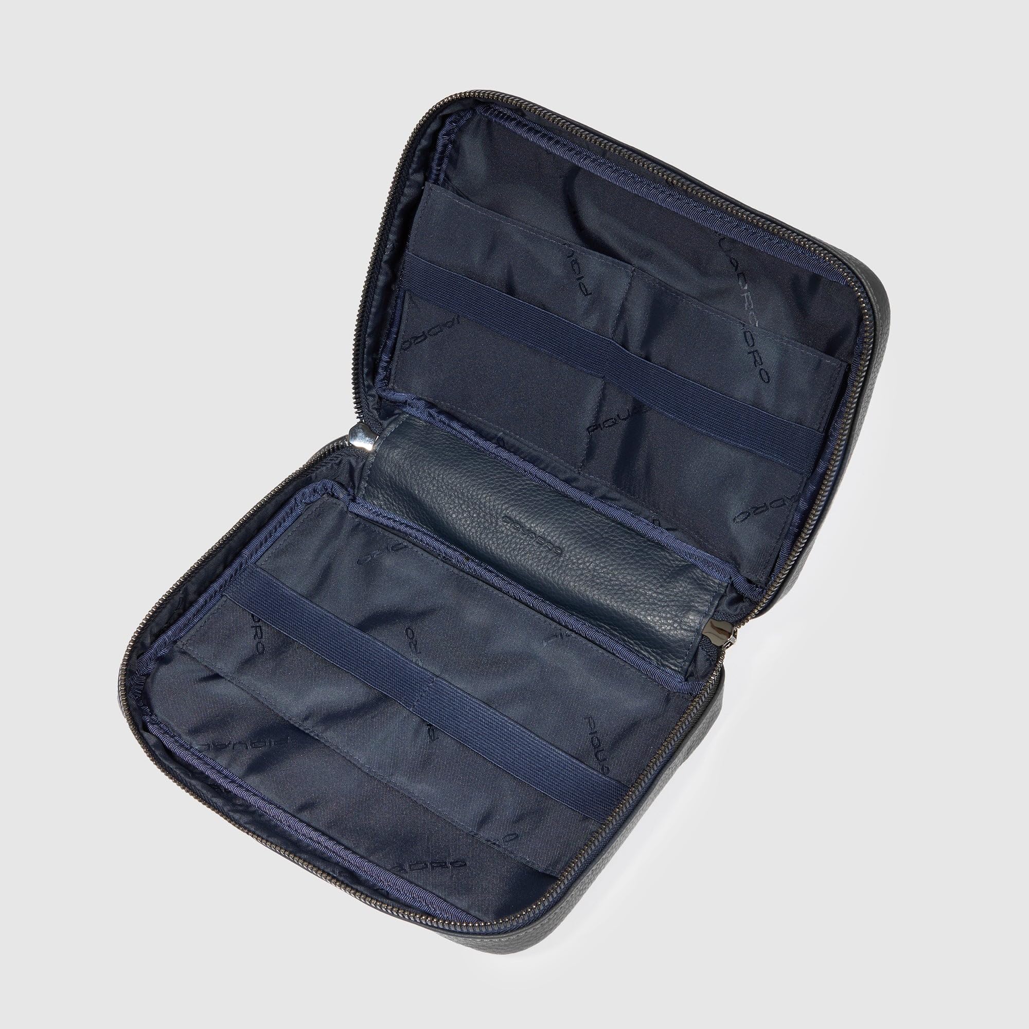 piquadro-pochette-porta-cavi-da-viaggio-in-pelle-modus-nero image 4