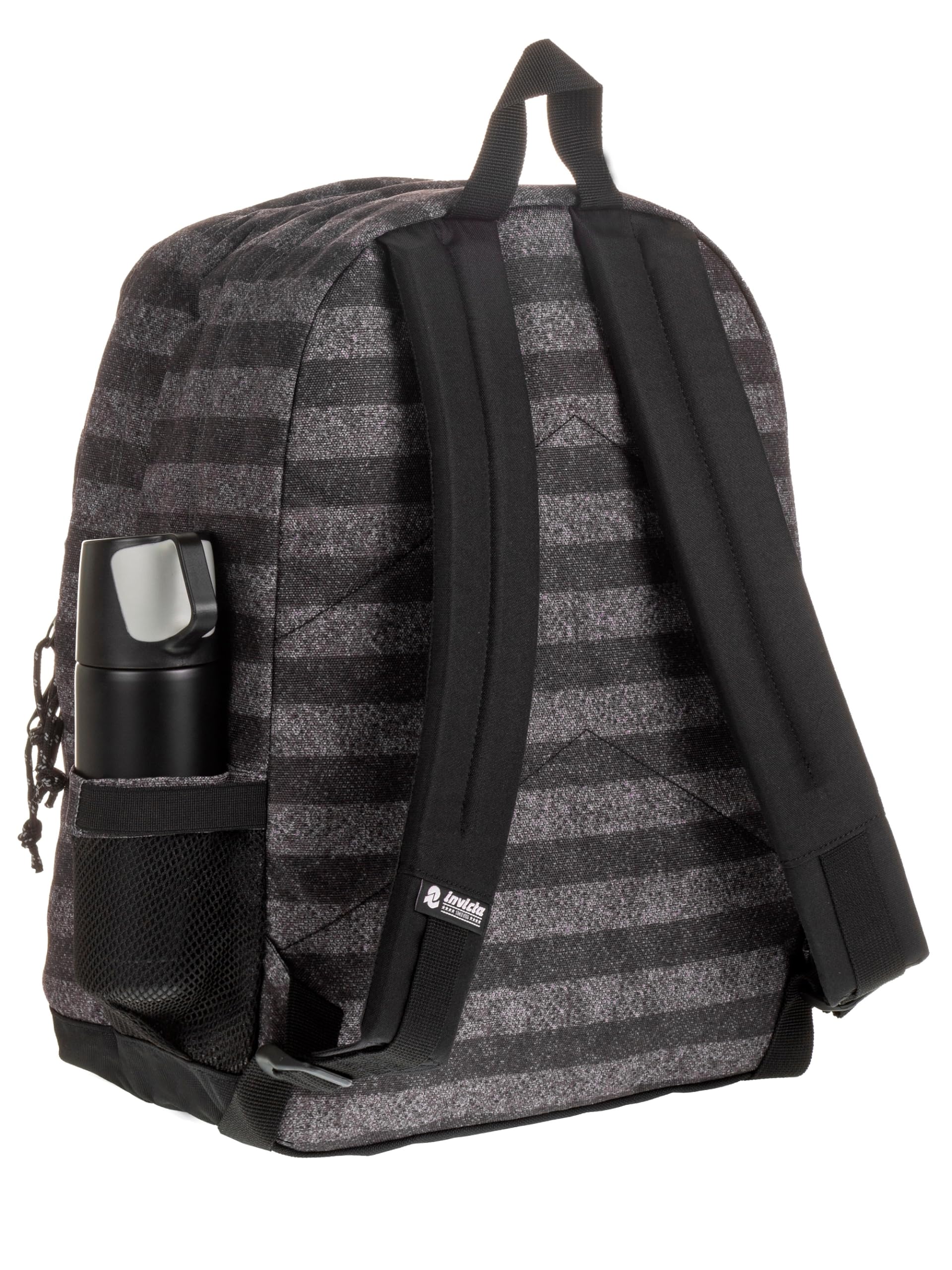 invicta-jelek-zaino-38l-righe-grigio-con-tasca-pc image 5