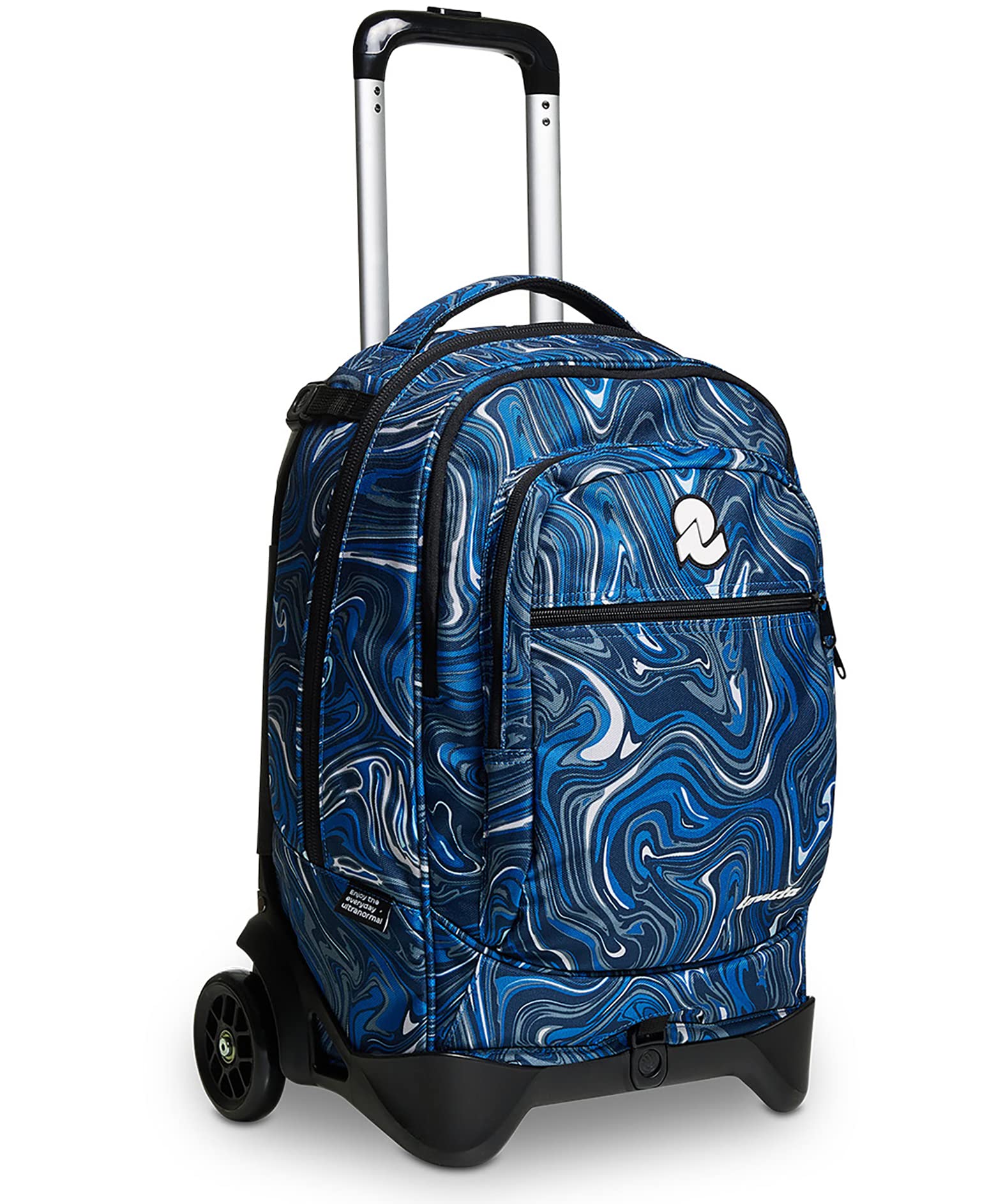 invicta-trolley-new-plug-fantasy-37l-valigia-con-zaino-rimovibile-poliestere-ric image 3
