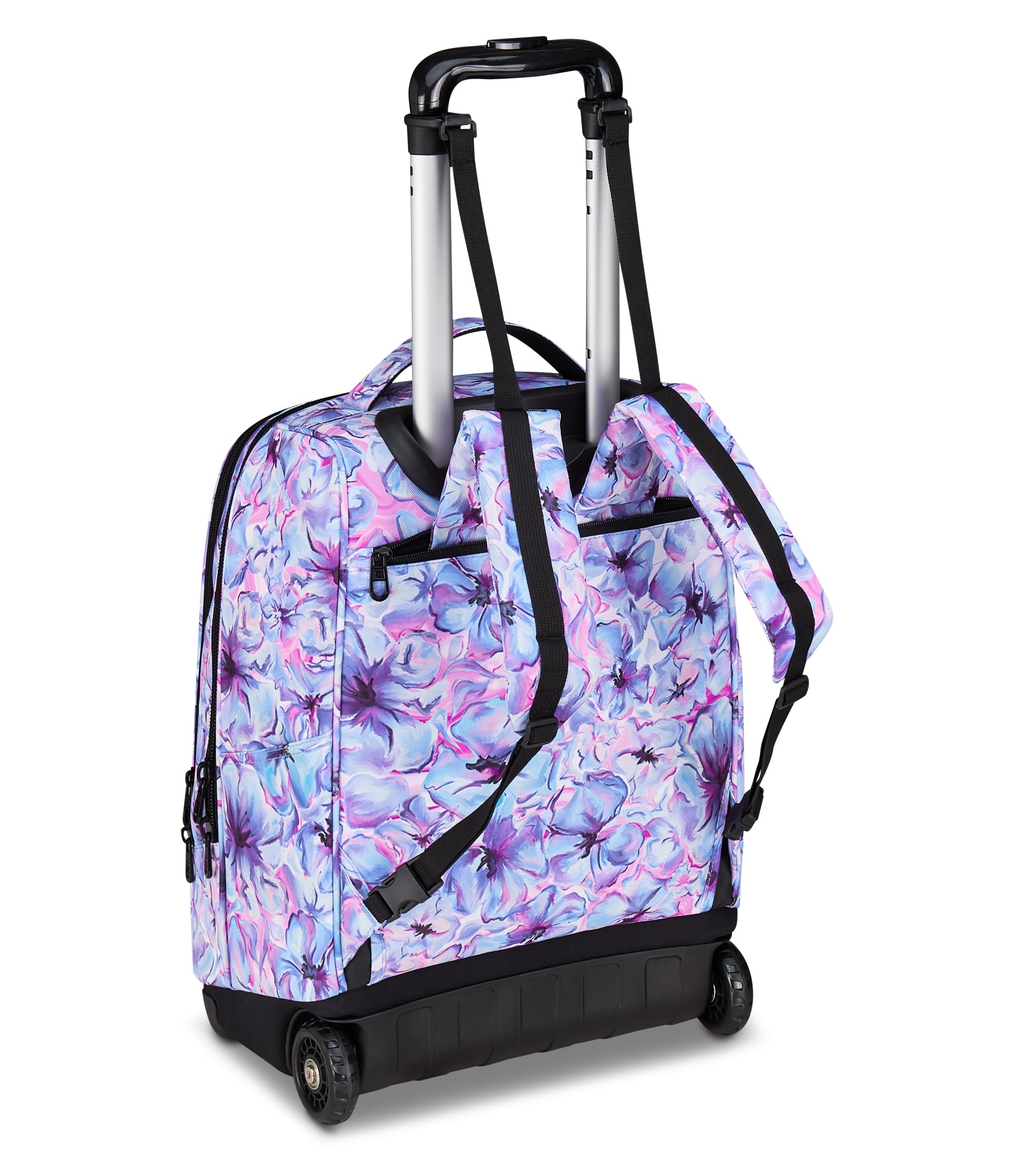 invicta-trolley-scuola-fisso-new-benin-fantasy-lilla-2-in-1-trolley-zaino-36-l-u image 7