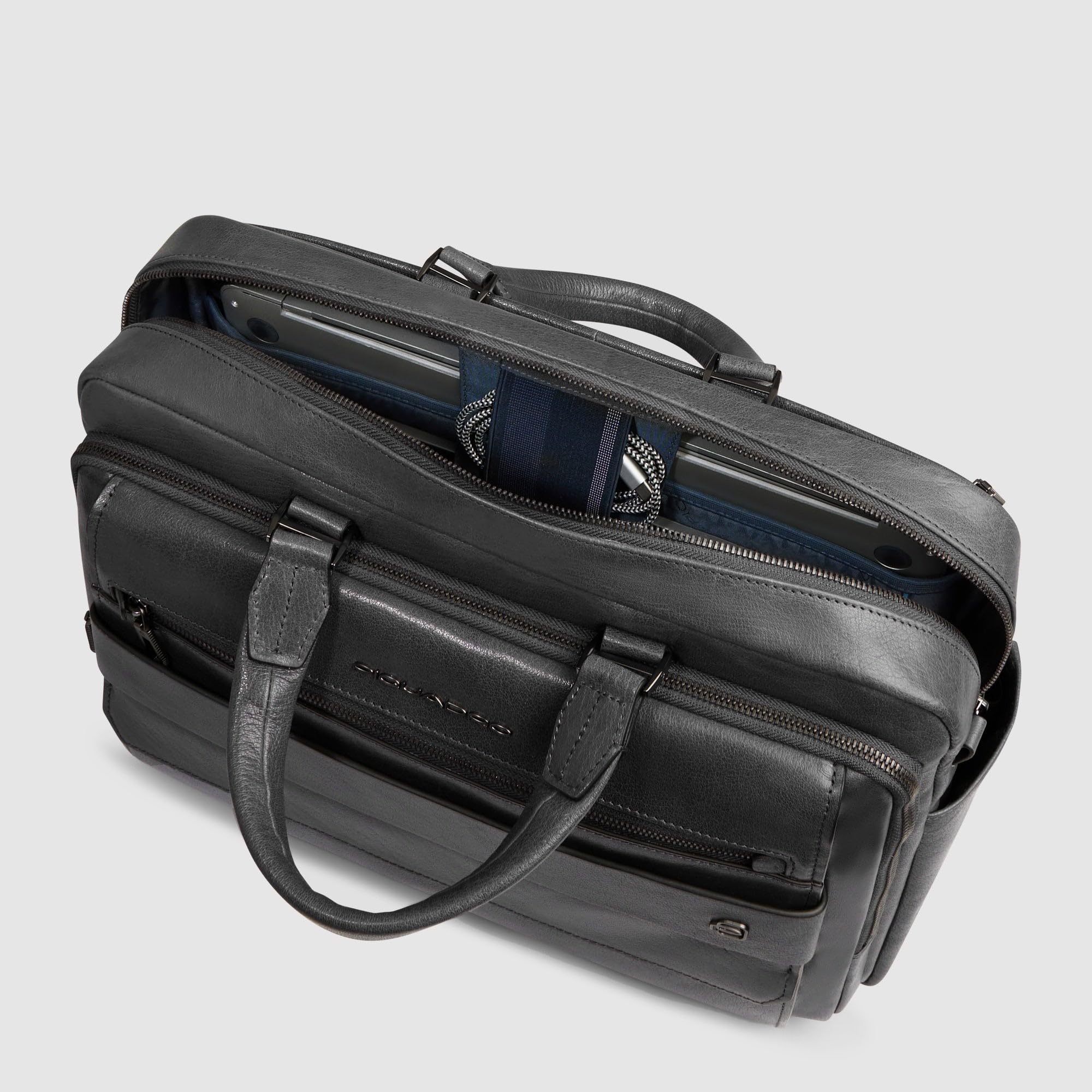 piquadro-borsa-da-lavoro-uomo-porta-pc-15-6-in-pelle image 4