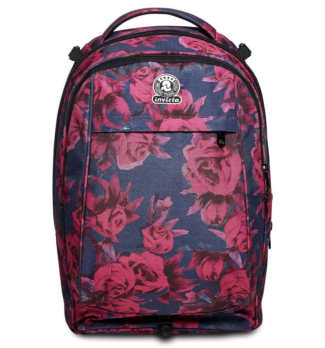 invicta-trolley-new-tech-roses-3-in-1-zaino-con-carrello-sganciabile-per-bambine image 7