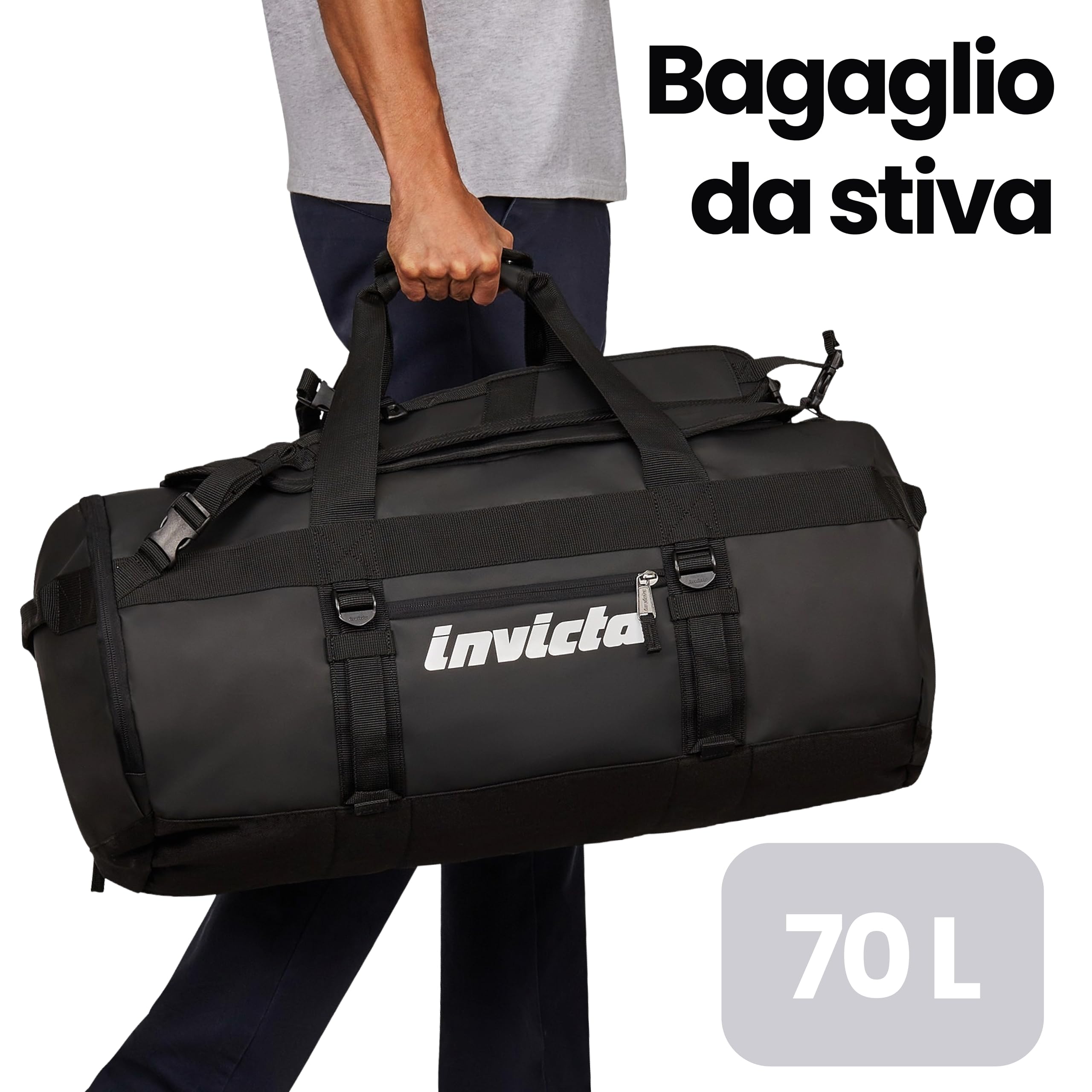 invicta-zaino-da-viaggio-70l-62x35x35-cm-nero-borsone-convertibile-con-spallacci image 3