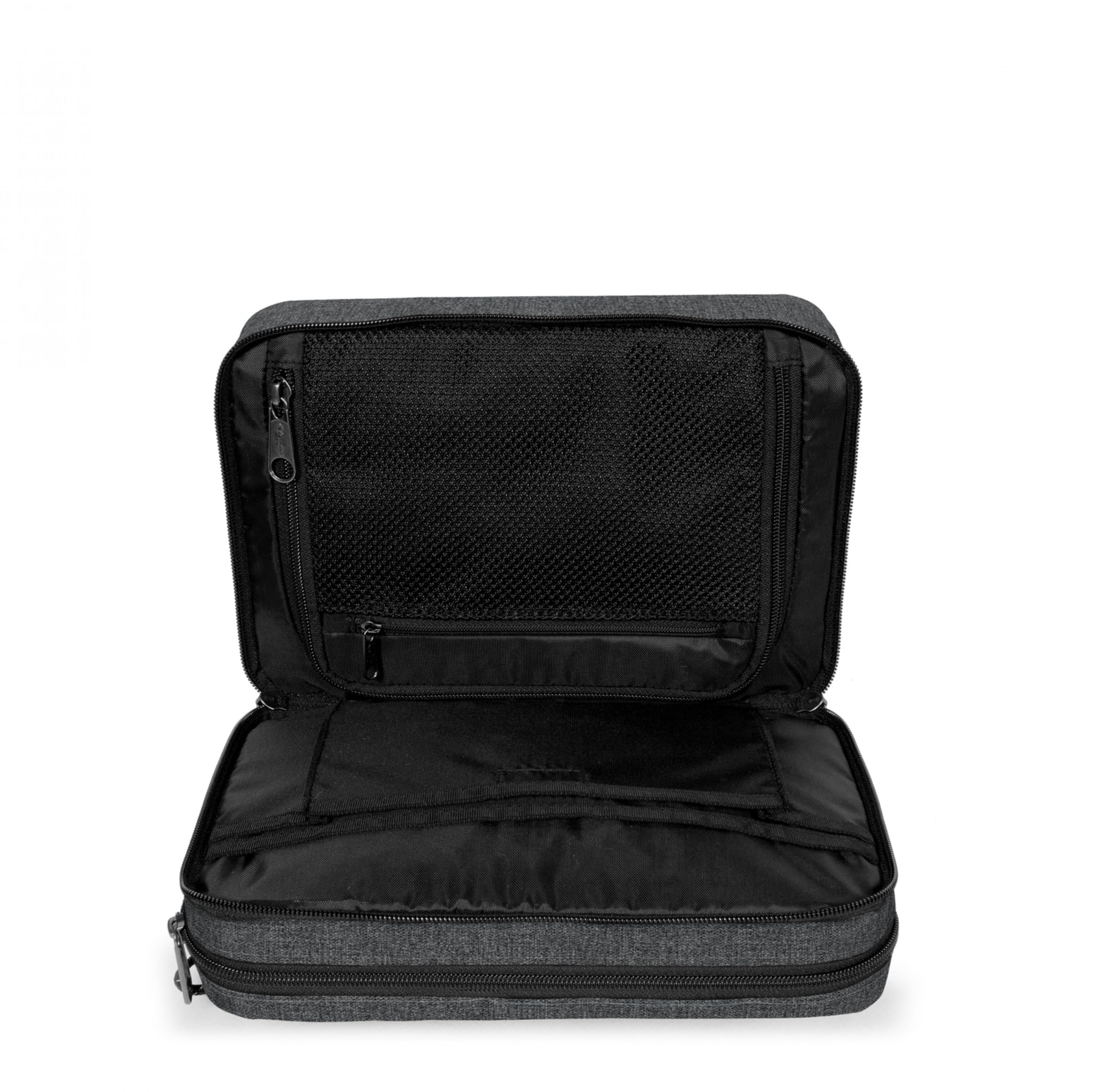 eastpak-mavis-borsa-da-toilette-6l-black-denim-grigio-con-gancio image 2