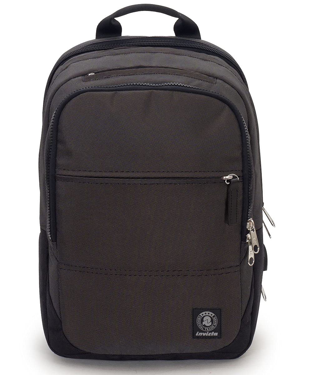invicta-biz-l-tech-zaino-ufficio-con-power-bank-grigio-porta-pc-15-6-26l image 1