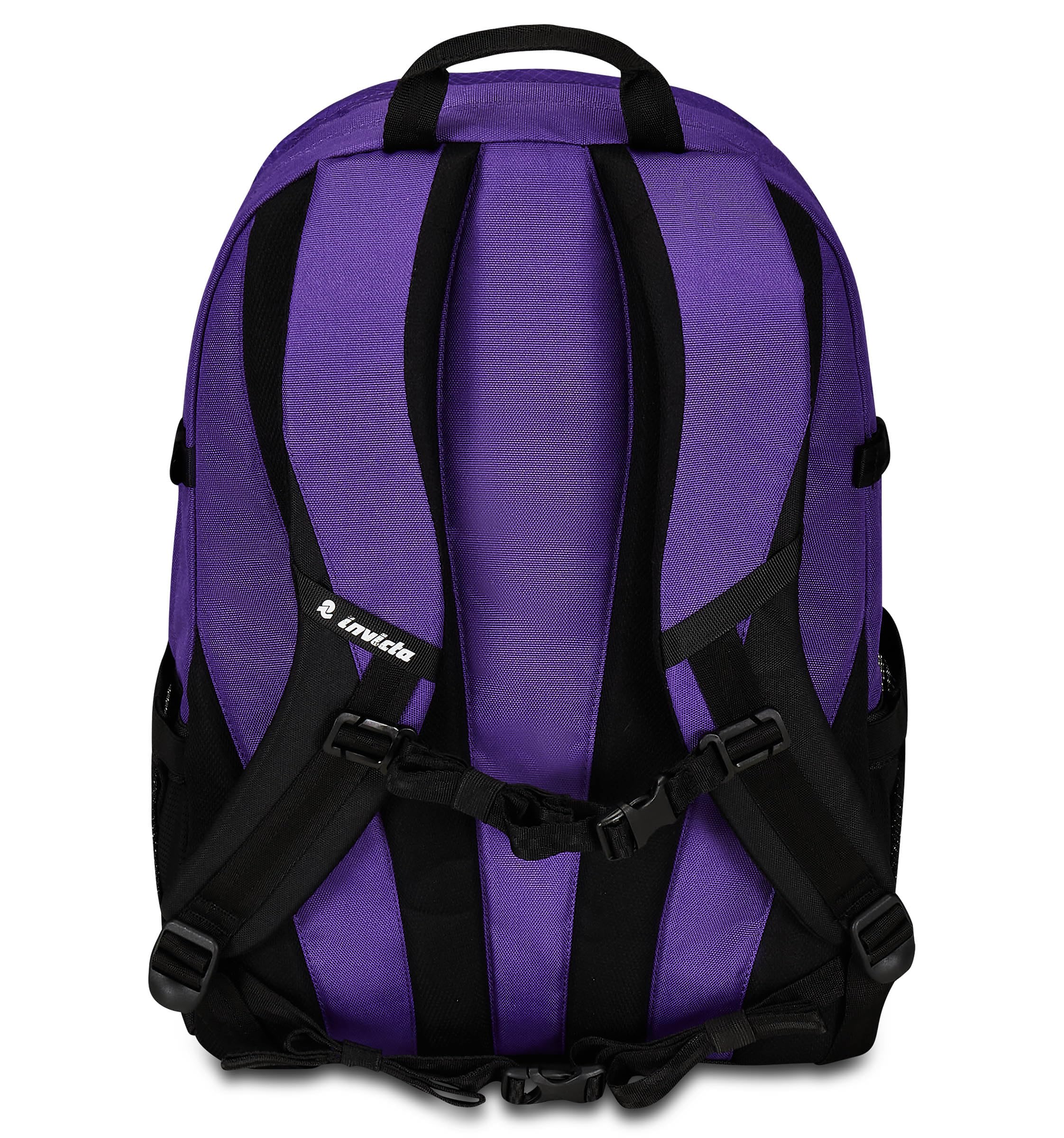 zaino-invicta-moab-solid-viola-29l-con-tasca-pc-cinghia-a-vita-e-nastro-torace image 4