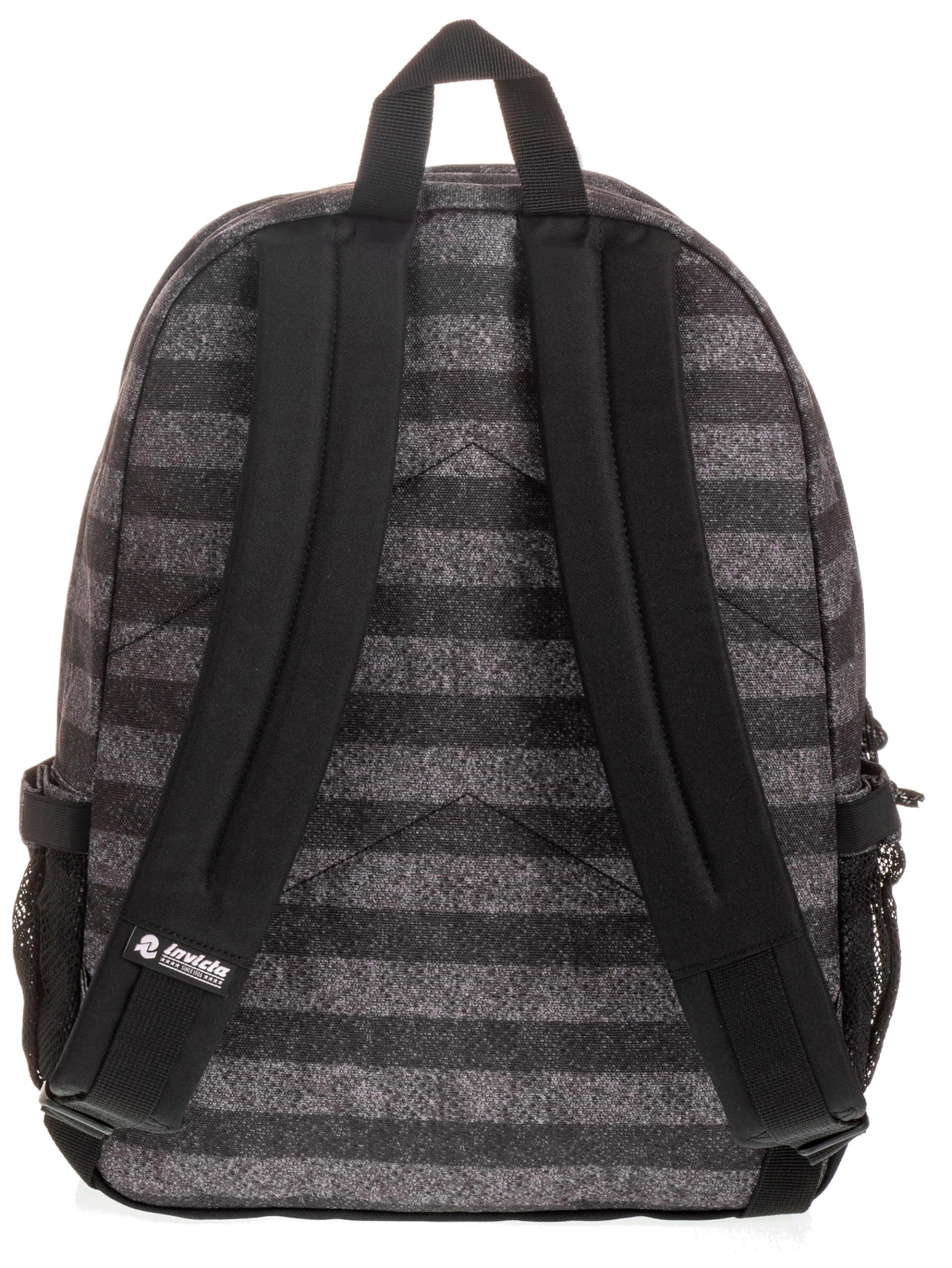 invicta-jelek-zaino-38l-righe-grigio-con-tasca-pc image 3