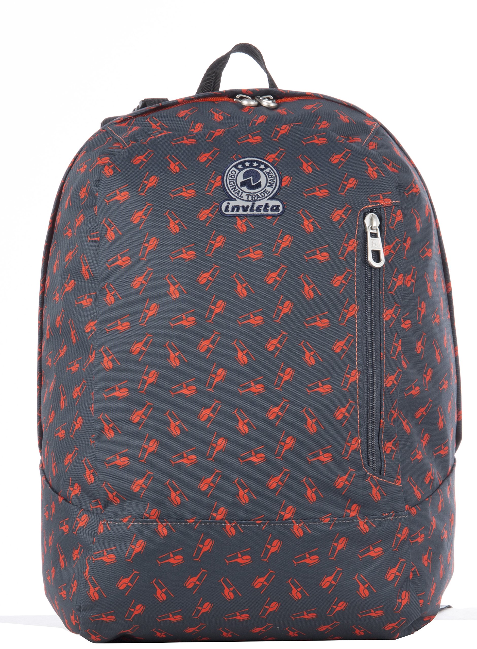 invicta-zaino-reversibile-twist-element-grigio-arancione-26l image 7