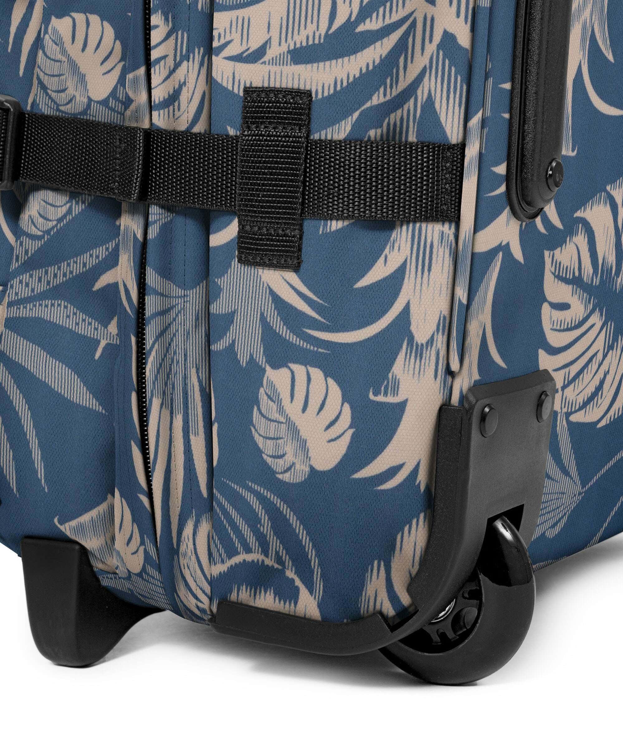 eastpak-tranverz-m-valigia-media-da-78l-brize-blue-beige-4-ruote-doppio-scompart image 5