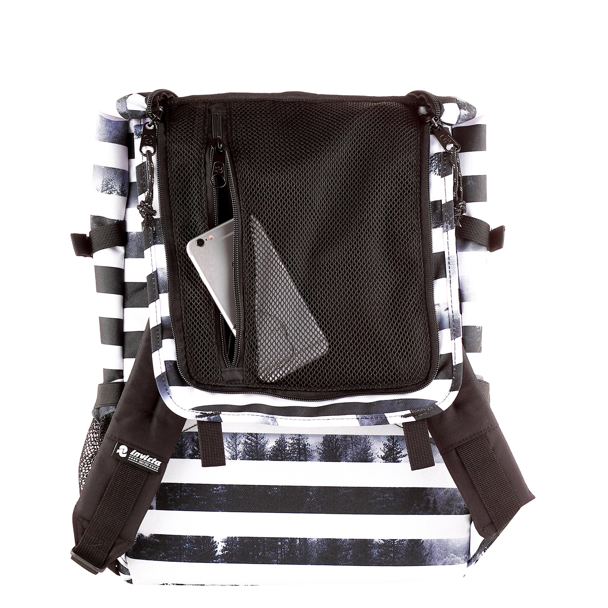 invicta-zaino-triko-con-tasca-porta-pc-imbottita-27-lt-per-ragazzi-e-adulti image 6