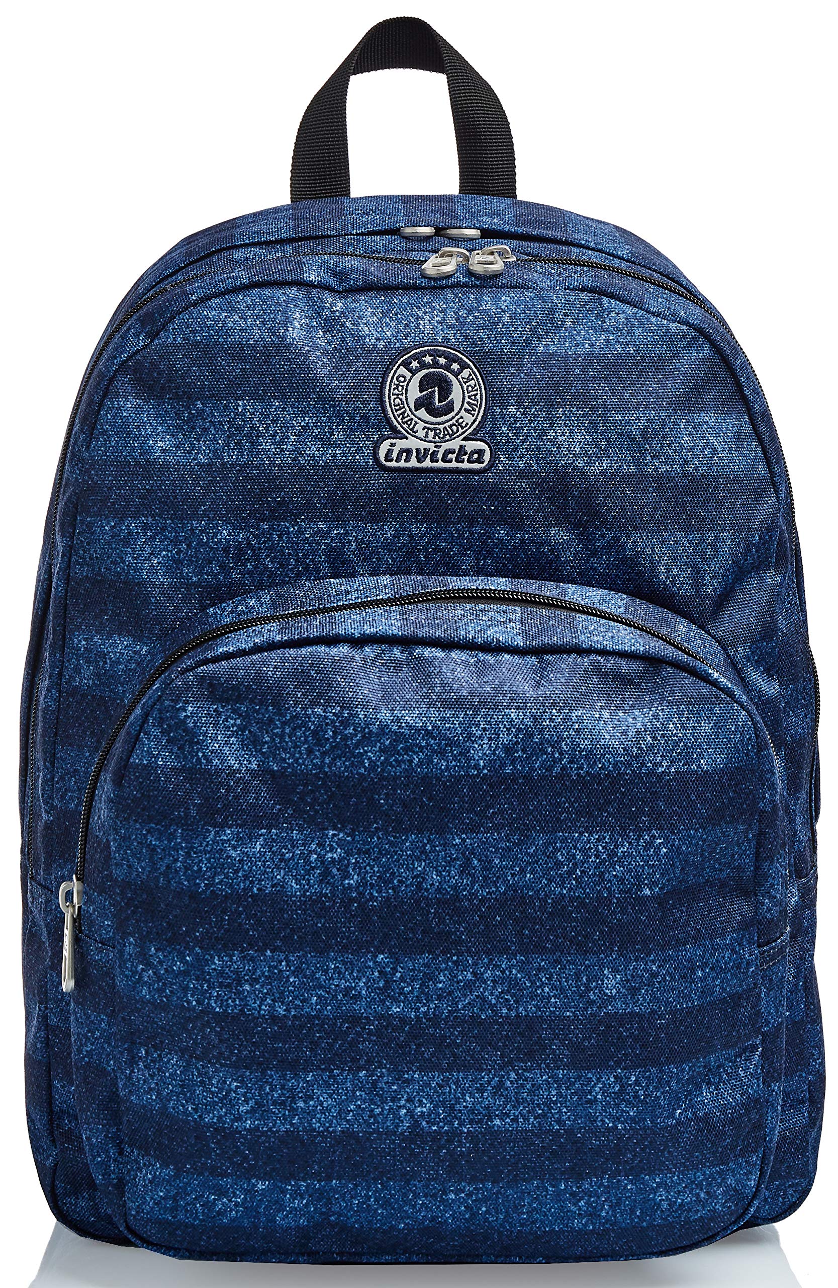 invicta-zaino-benin-m-doppio-scomparto-blu-con-tasca-portapc-per-scuola-e-tempo- image 2