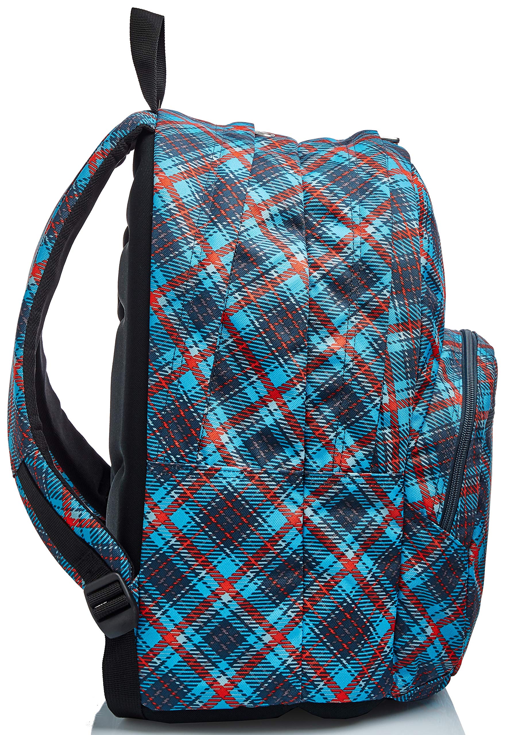 invicta-zaino-scuola-tartan-blu-31-l-doppio-scomparto-con-organizer-unisex image 2