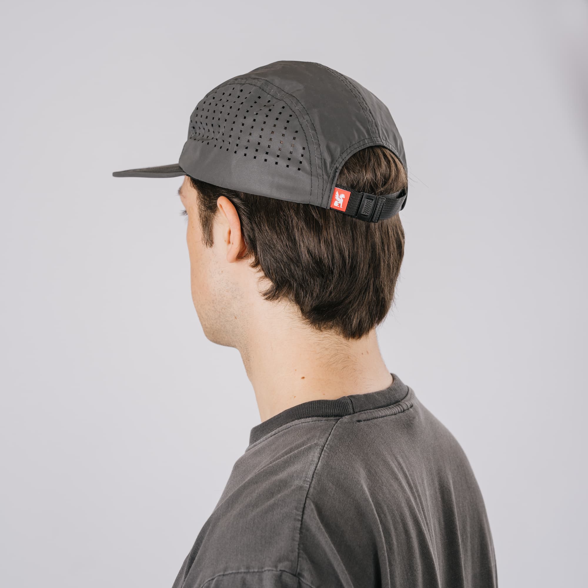 chrome-industries-five-panel-hat-cappello-cinque-teli-riflettente image 3
