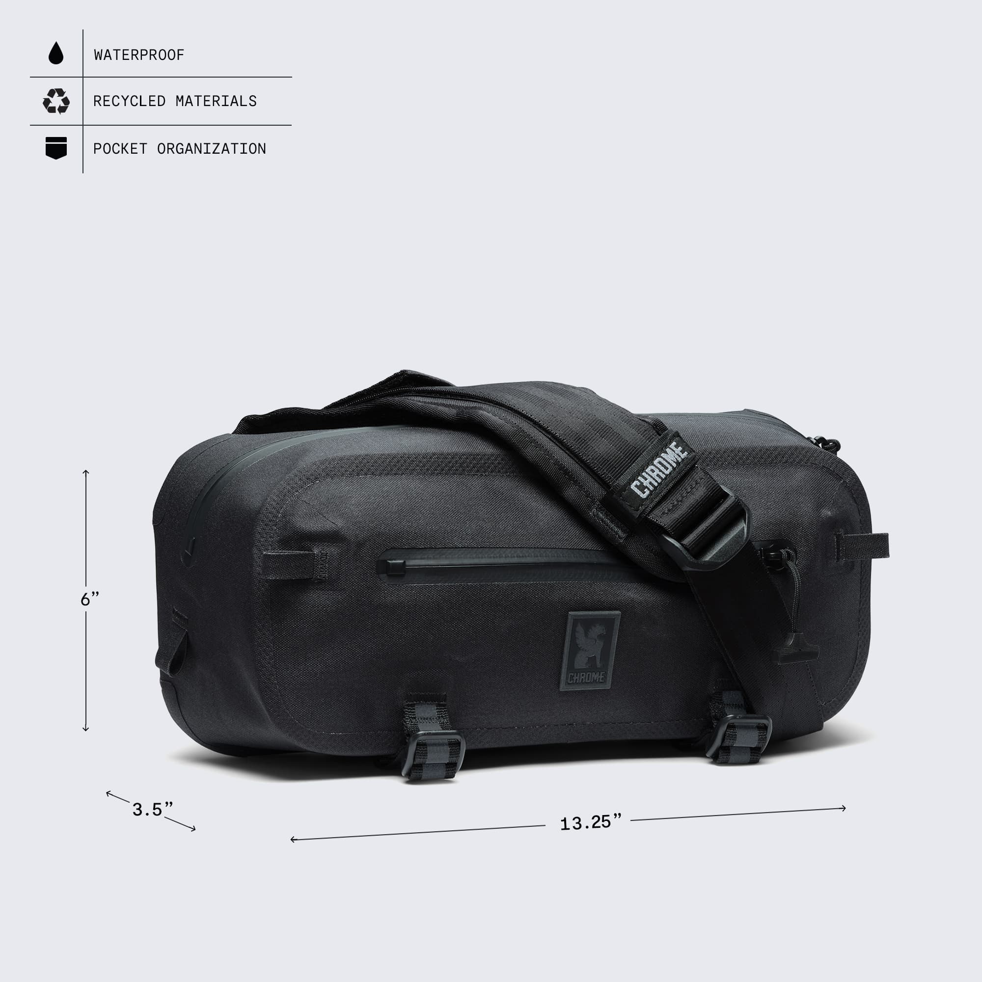 chrome-industries-mini-kadet-wp-sling-tracolla-impermeabile-con-fibbia-sostituib image 6